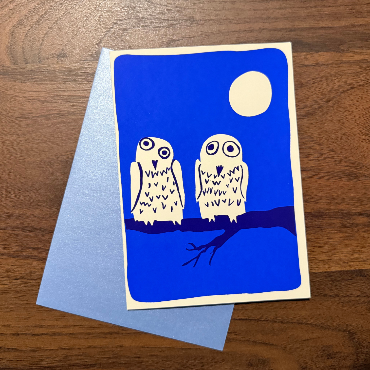 Blue Owl Card (Single)