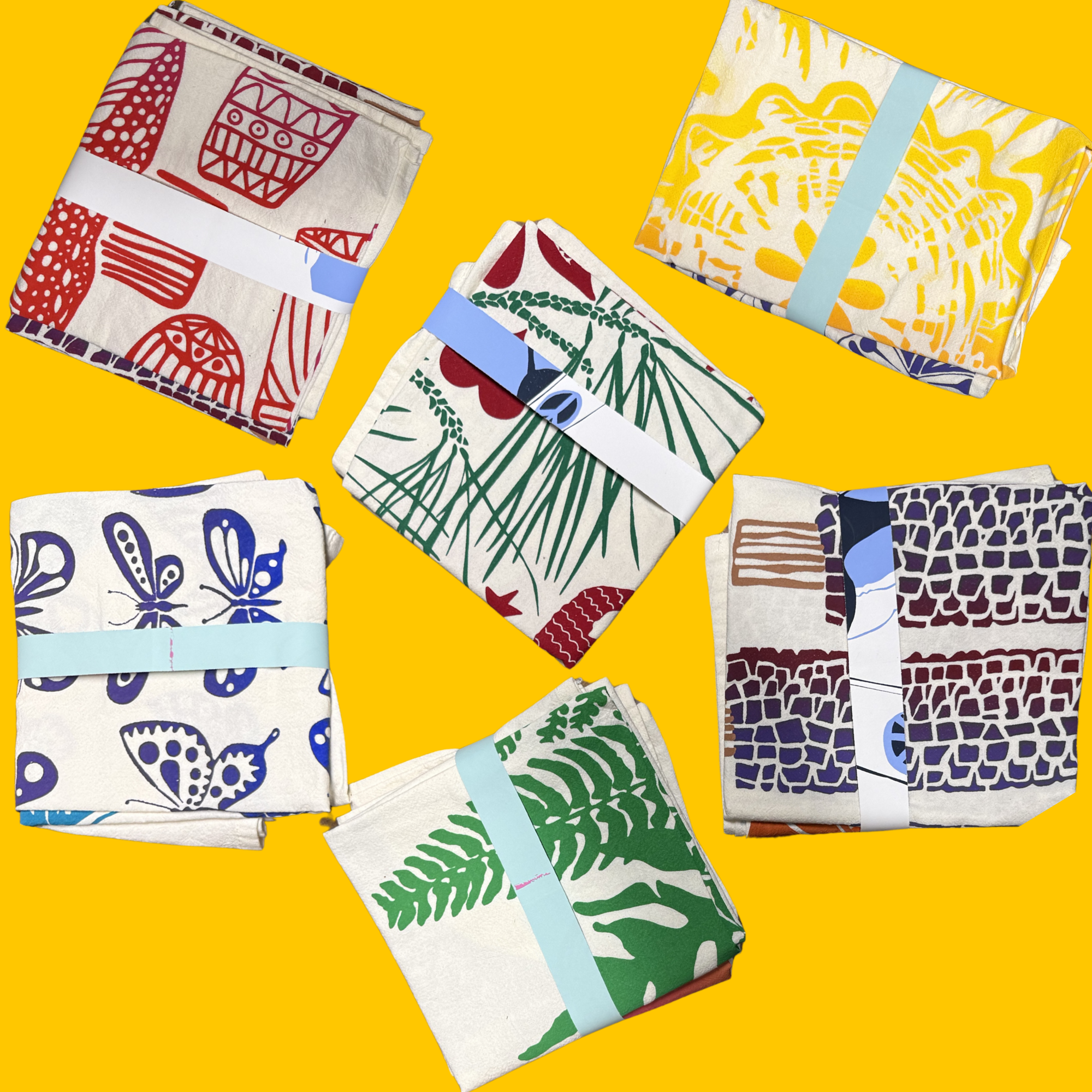SALE - Random Flour Sack Kitchen Towel (Pair)