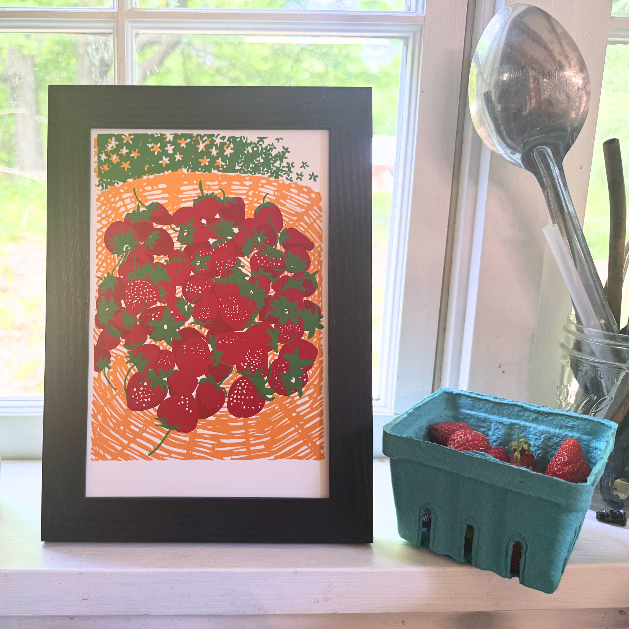Strawberries (June 2026 Print Club Print)