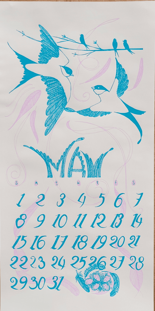 2022 Dolphin Studio Calendar Archive Print - The Dolphin Studio