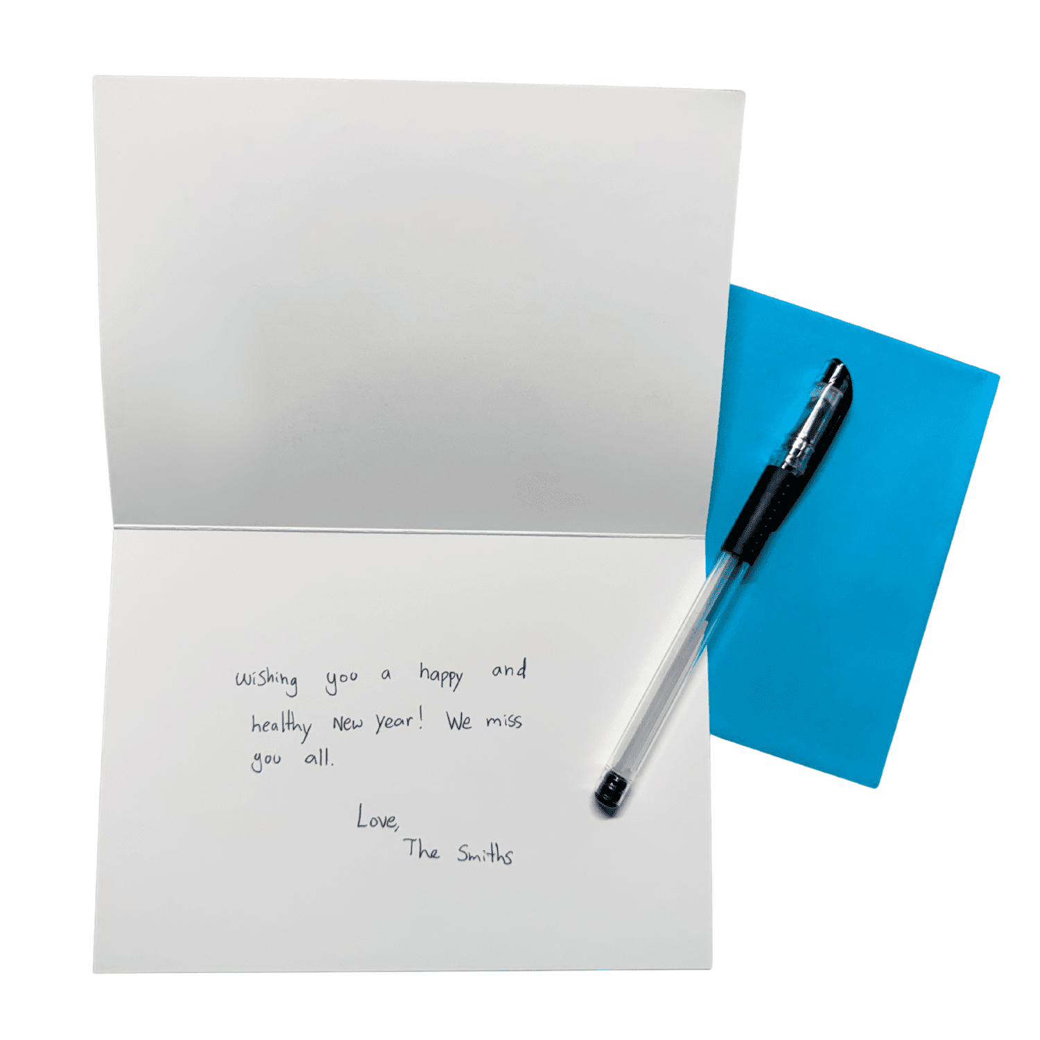 Hand Written - Screenprinted Gift Card Enclosure - The Dolphin Studio