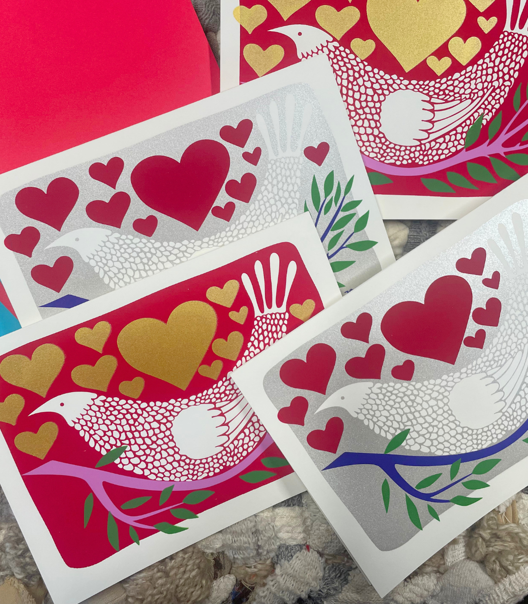 Lovely Dove on a Branch