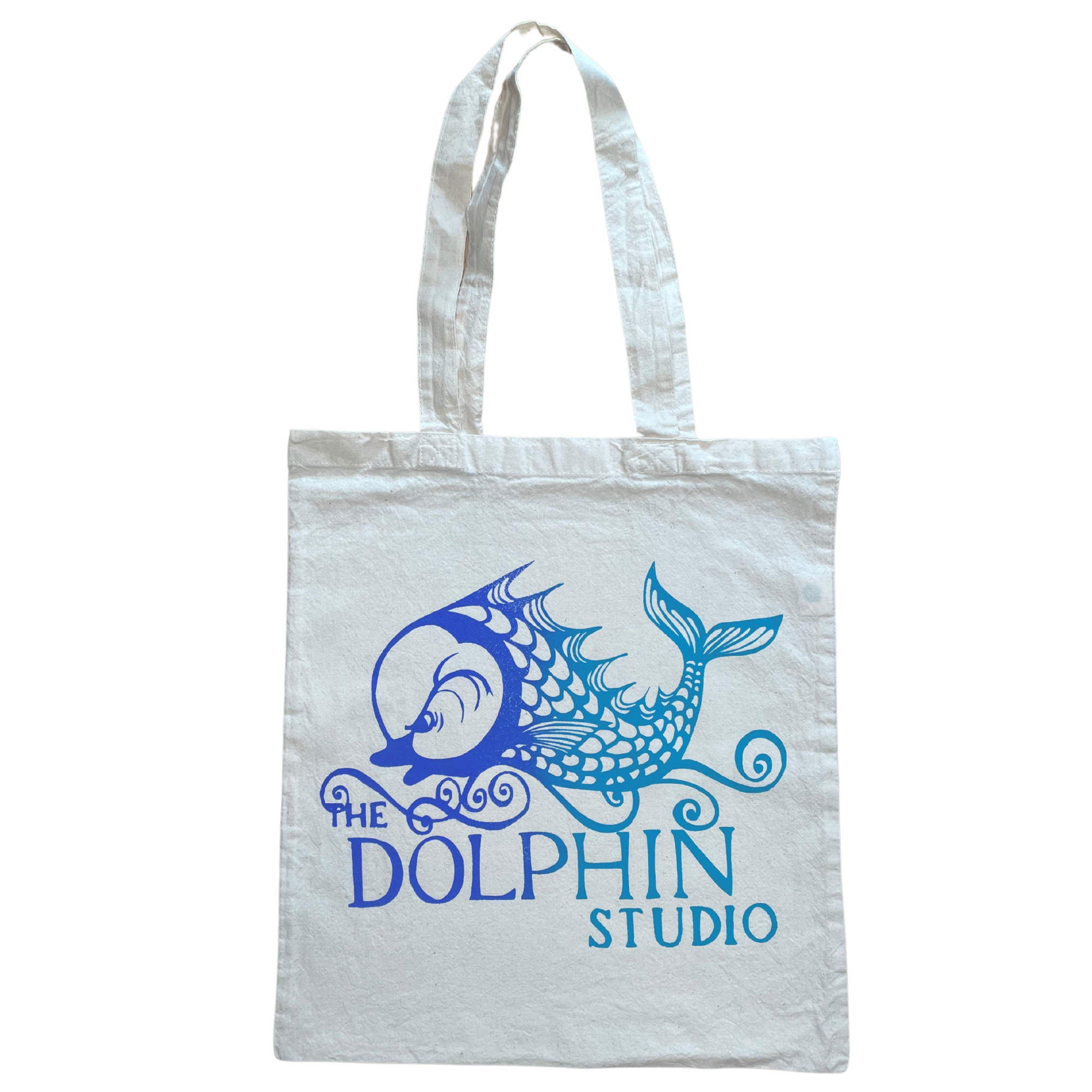 Tote Bag with The Dolphin Studio logo