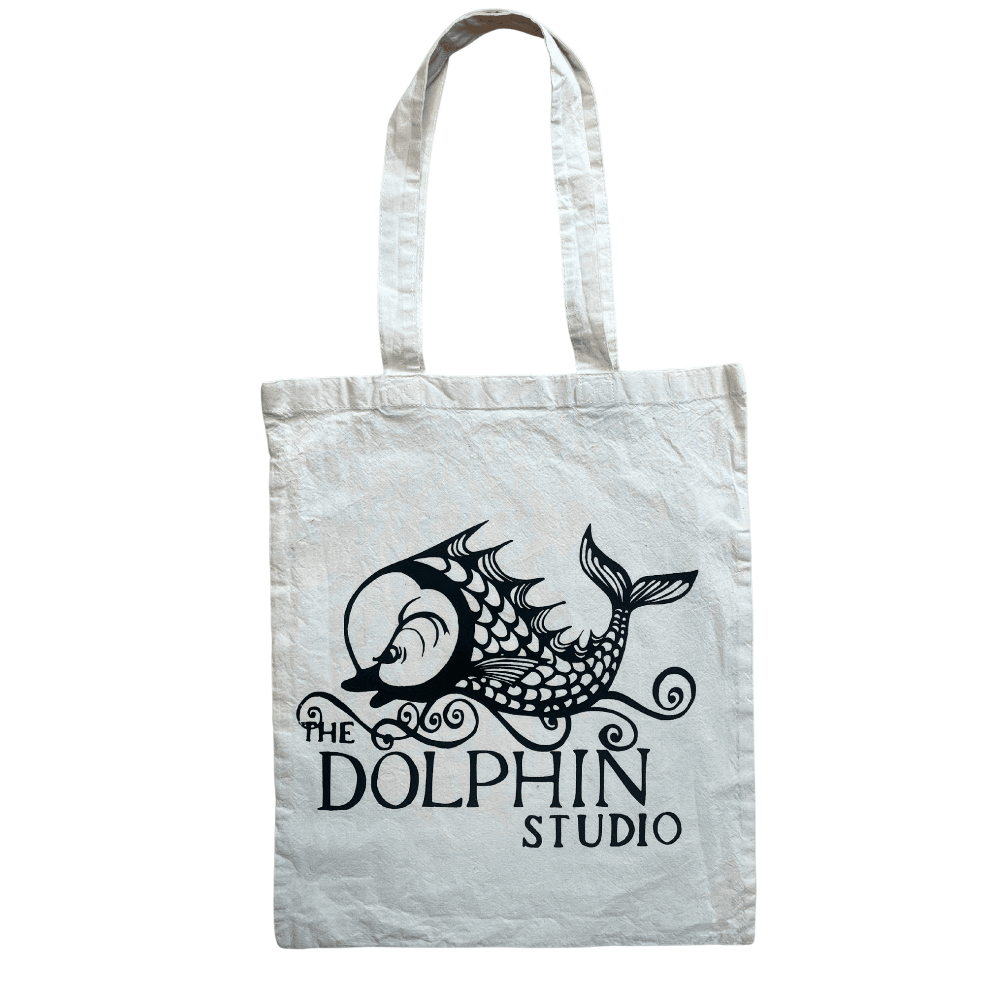 Tote Bag with The Dolphin Studio logo - The Dolphin Studio