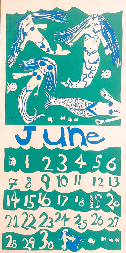 2015 Dolphin Studio Calendar Archive Print - The Dolphin Studio