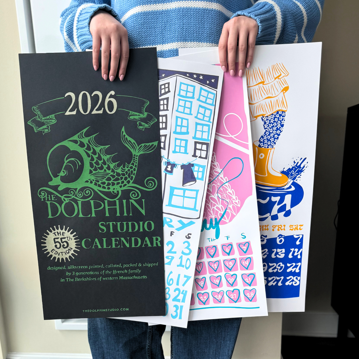 THE 2026 Dolphin Studio Calendar - 55th Edition