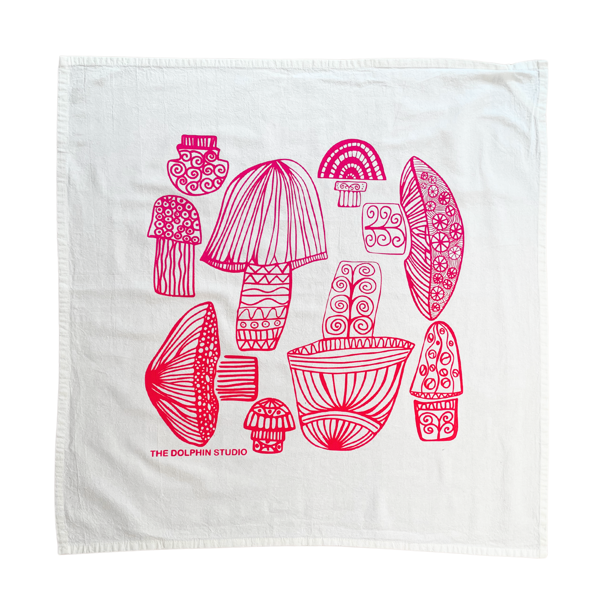 Tea Towel/Kitchen Towel/Dishcloth - Wild Mushrooms