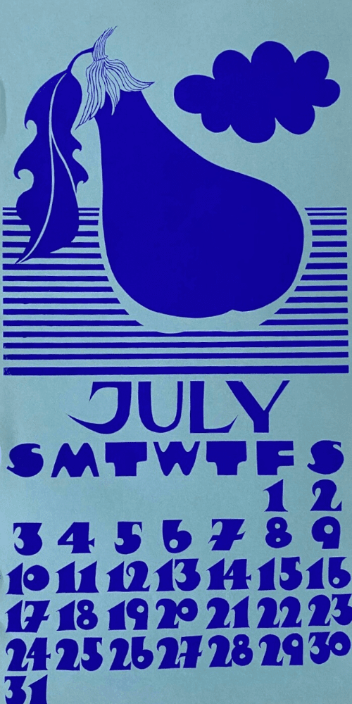 1983 Dolphin Studio Calendar Archive Prints - The Dolphin Studio