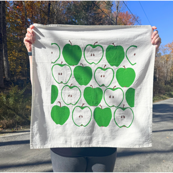 Tea Towel/Kitchen Towel/Dishcloth - An Apple A Day