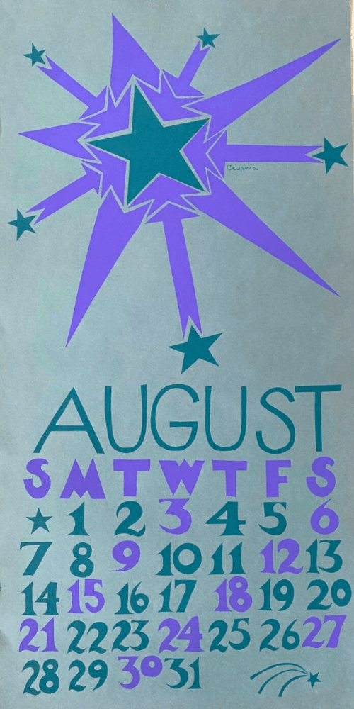 1983 Dolphin Studio Calendar Archive Prints - The Dolphin Studio