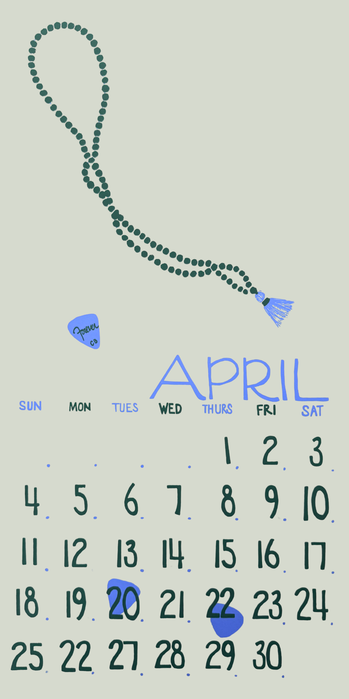 2021 Dolphin Studio Calendar Archive Print