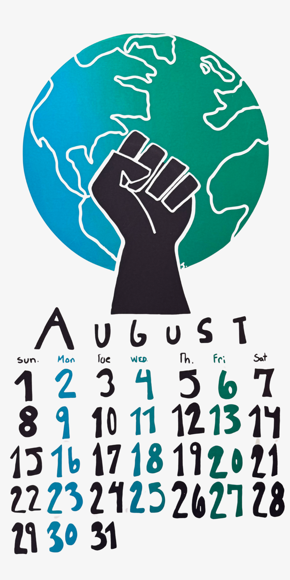 2021 Dolphin Studio Calendar Archive Print