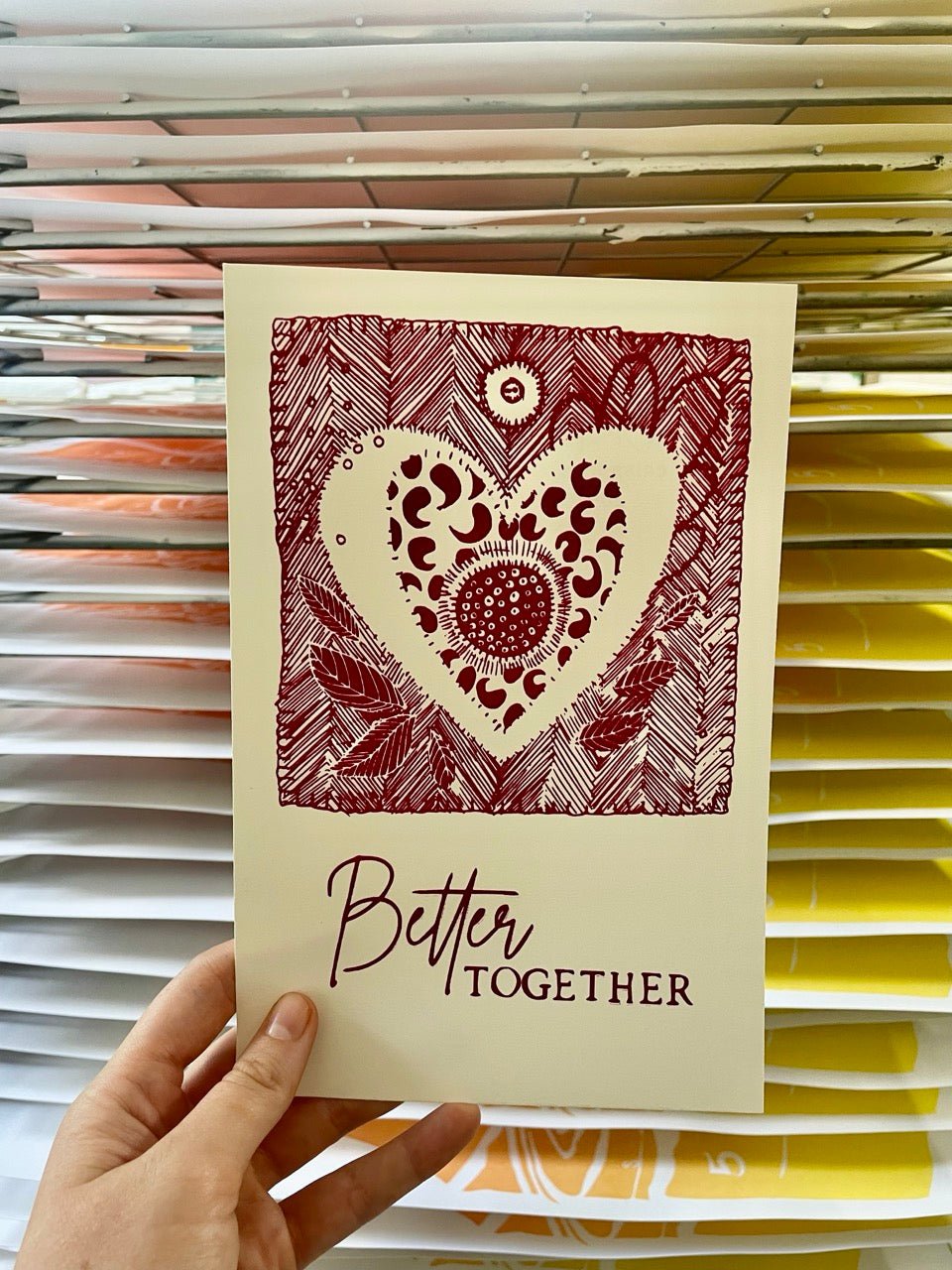 Better Together Print - choose your frame (or unframed) - The Dolphin Studio
