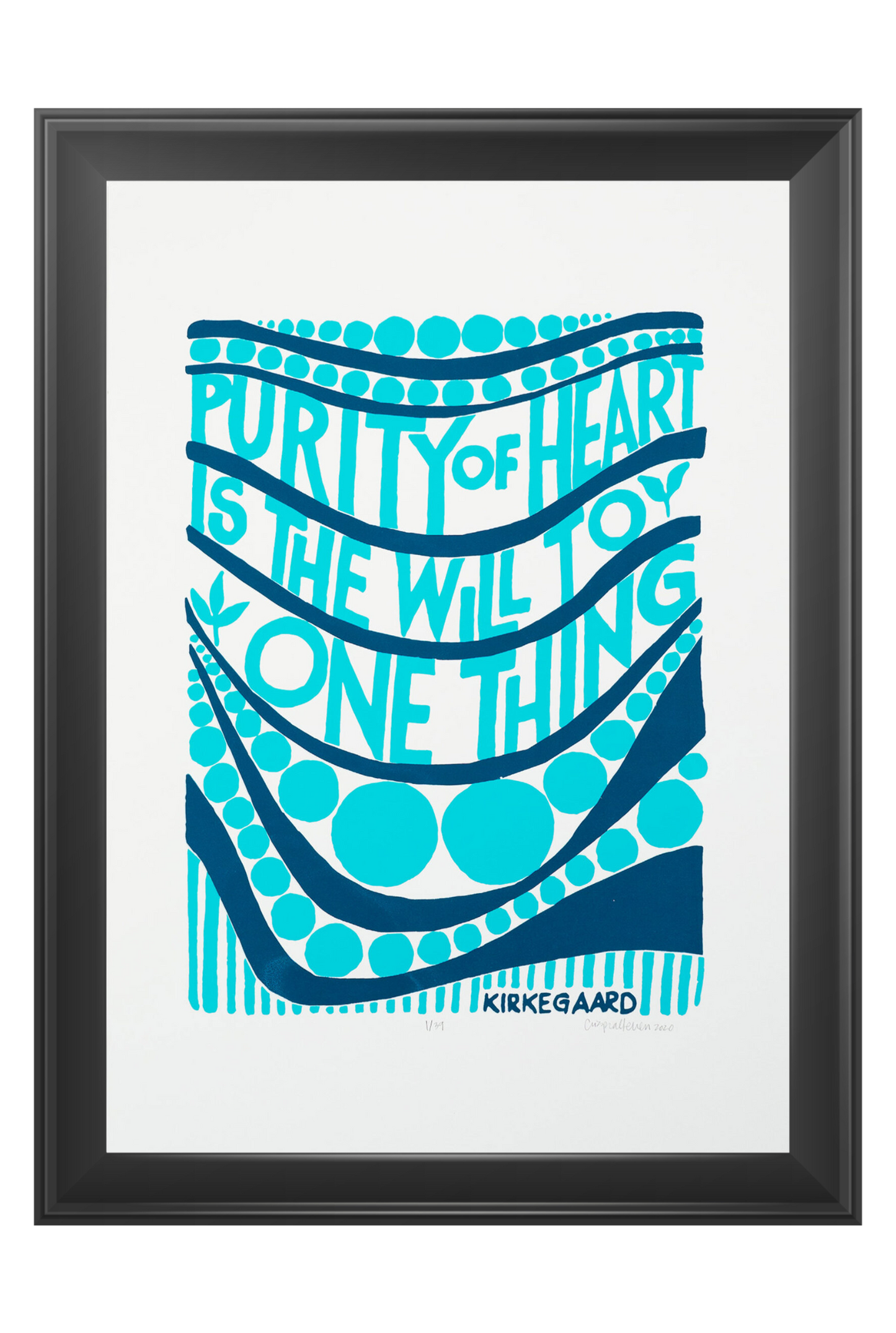 Purity of Heart - John ffrench Artwork Print 13” x 19”