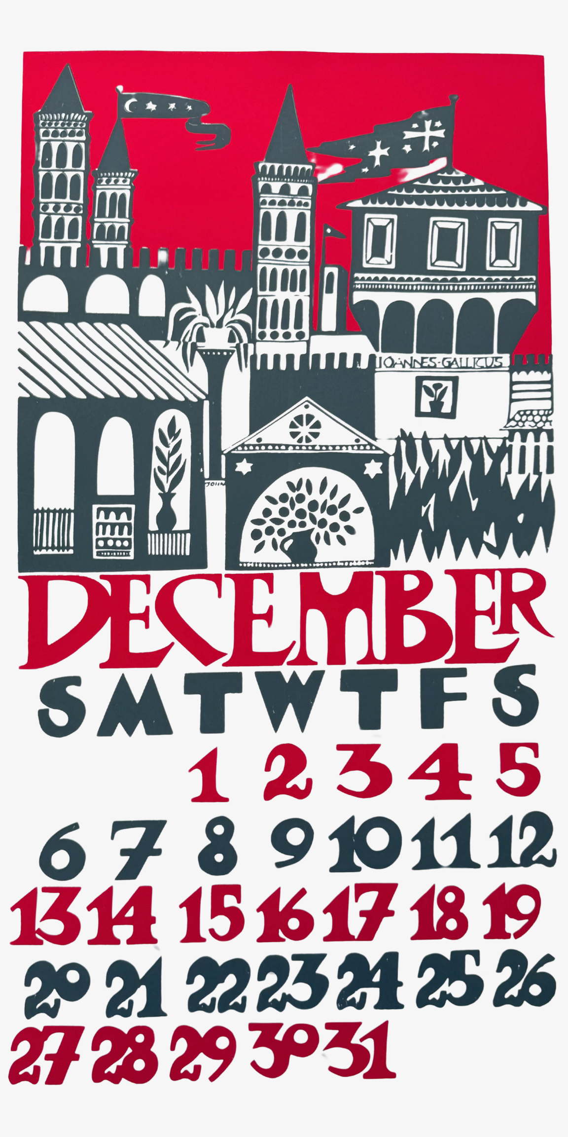 2020 Dolphin Studio Calendar Archive Print