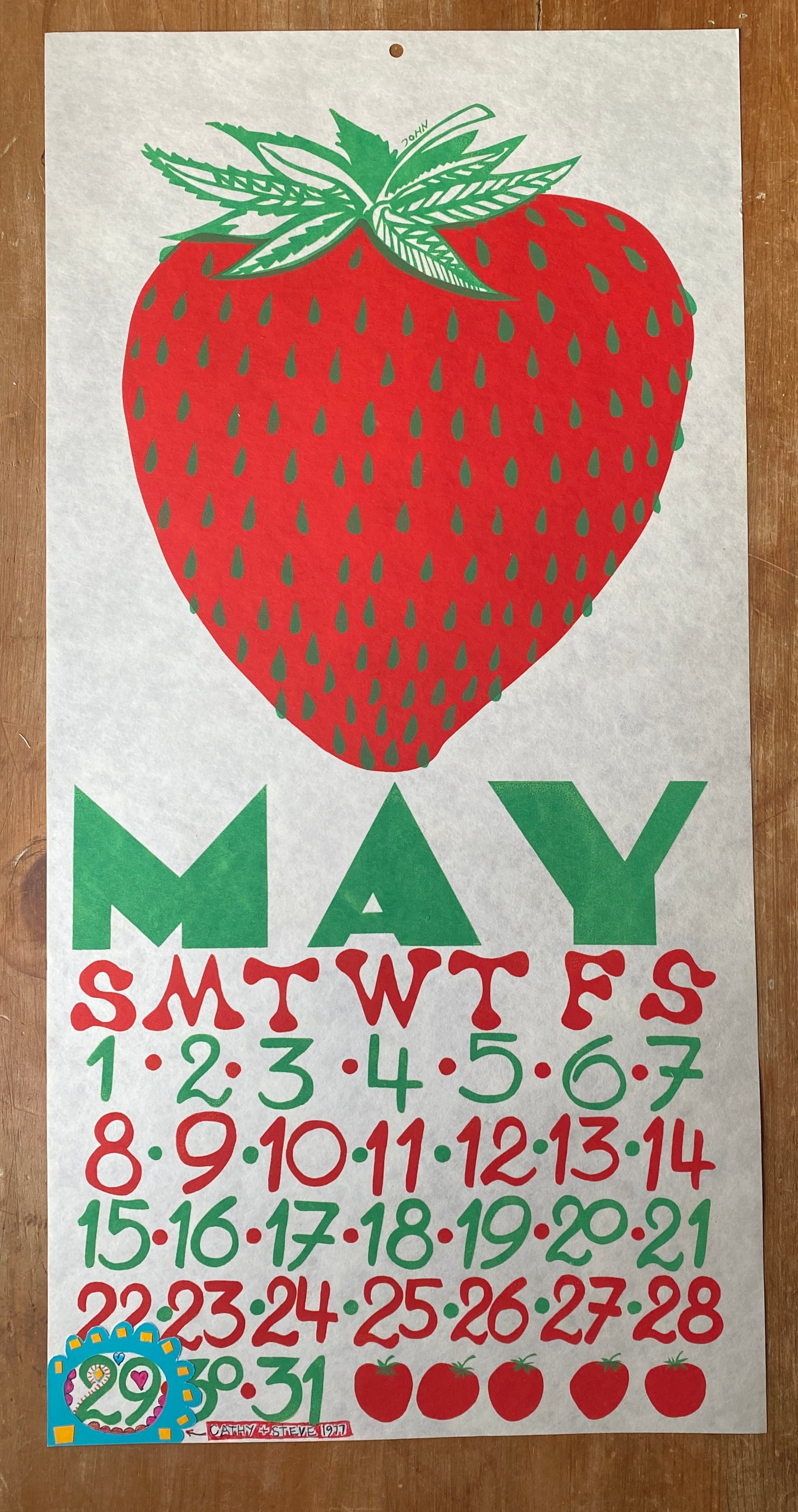 Hand Embellished Date for Dolphin Studio Archive Prints