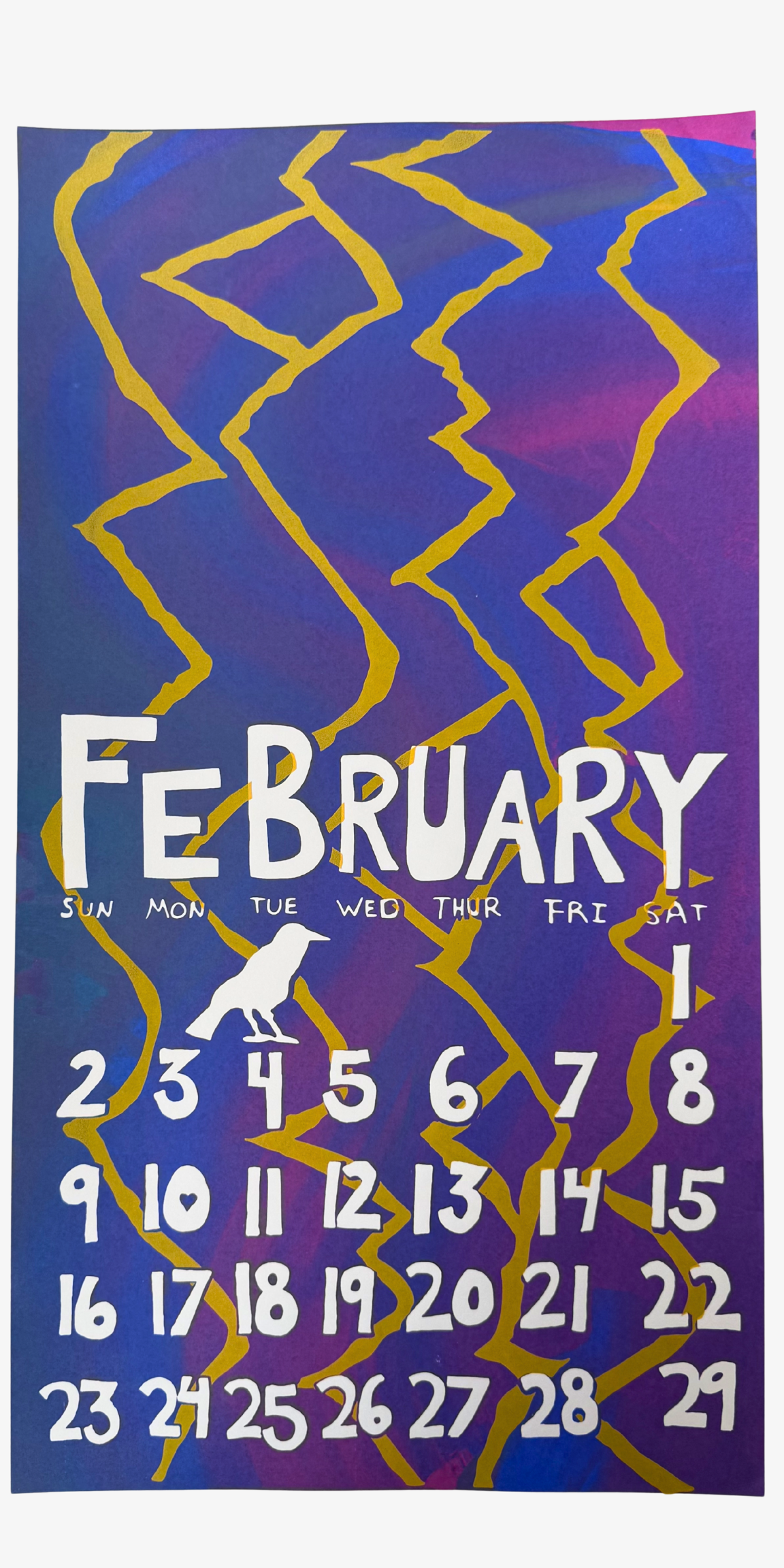 2020 Dolphin Studio Calendar Archive Print