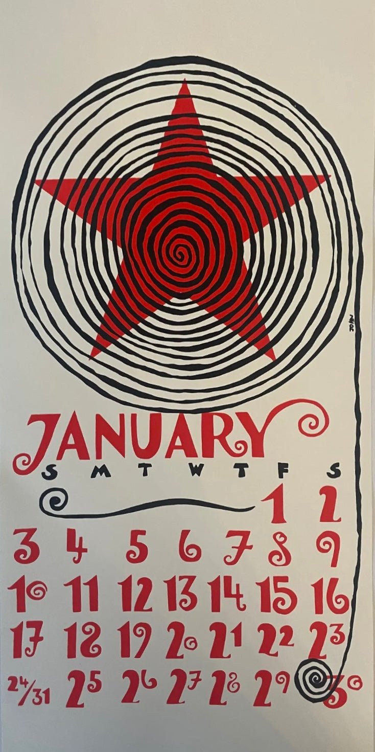 2021 Dolphin Studio Calendar Archive Print - The Dolphin Studio