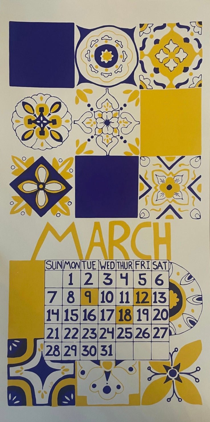 2021 Dolphin Studio Calendar Archive Print - The Dolphin Studio