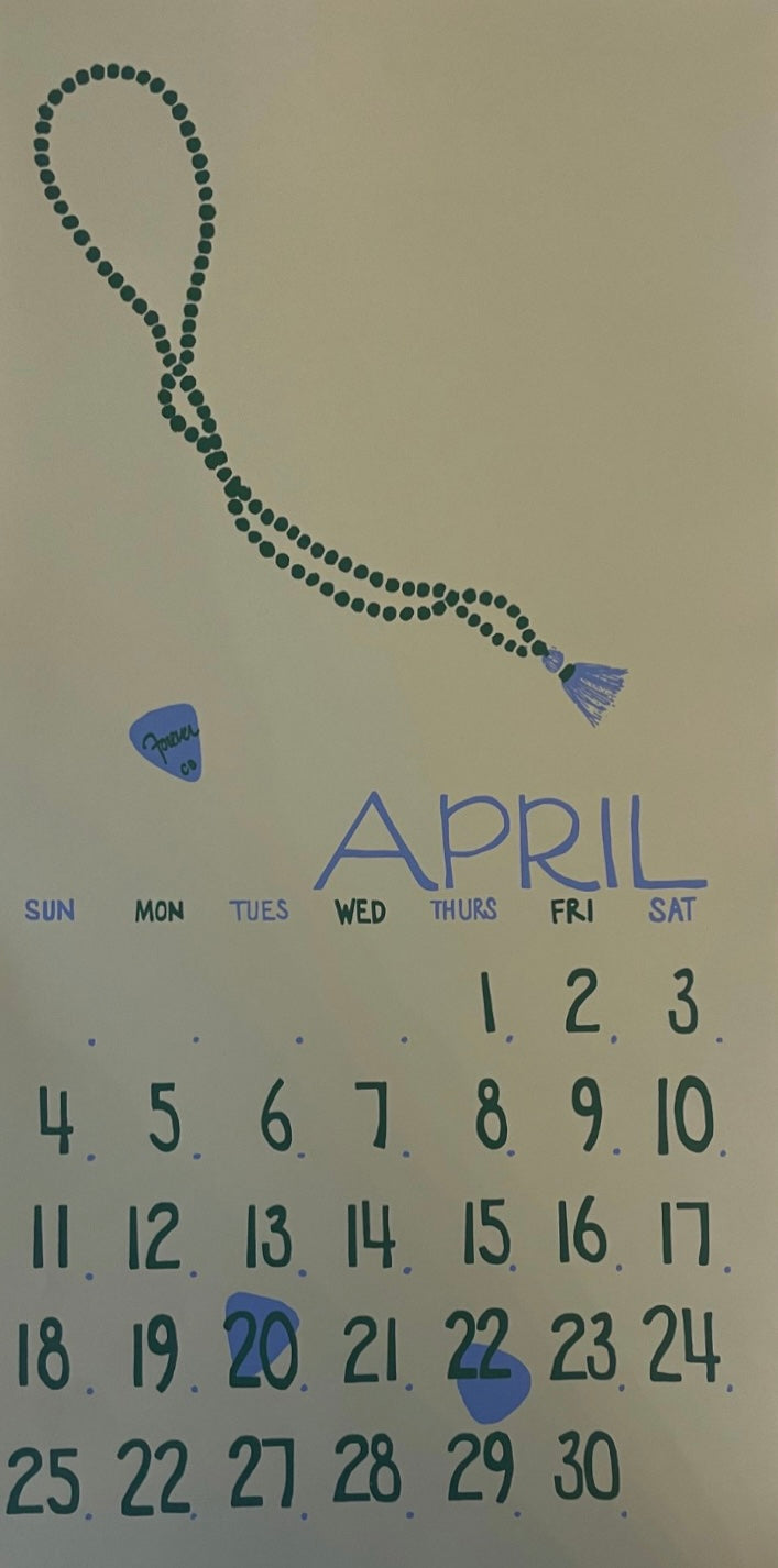 2021 Dolphin Studio Calendar Archive Print