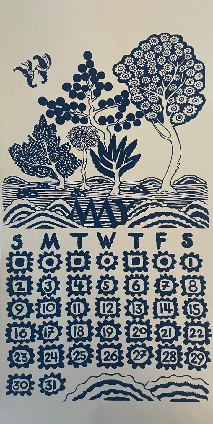 2021 Dolphin Studio Calendar Archive Print