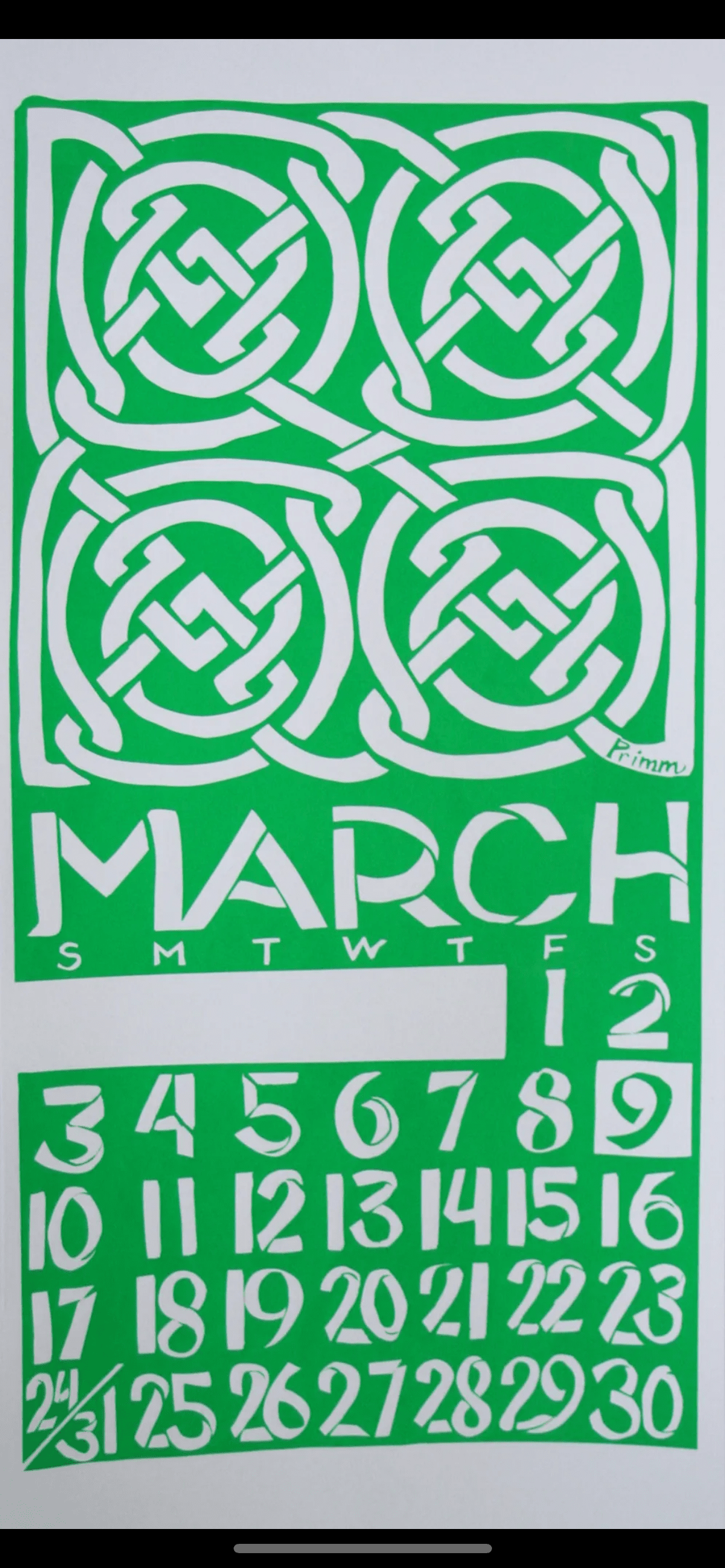 2013 Dolphin Studio Calendar Archive Print - The Dolphin Studio