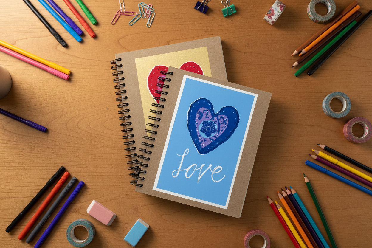 Decorated Dolphin Studio Doodle Journals