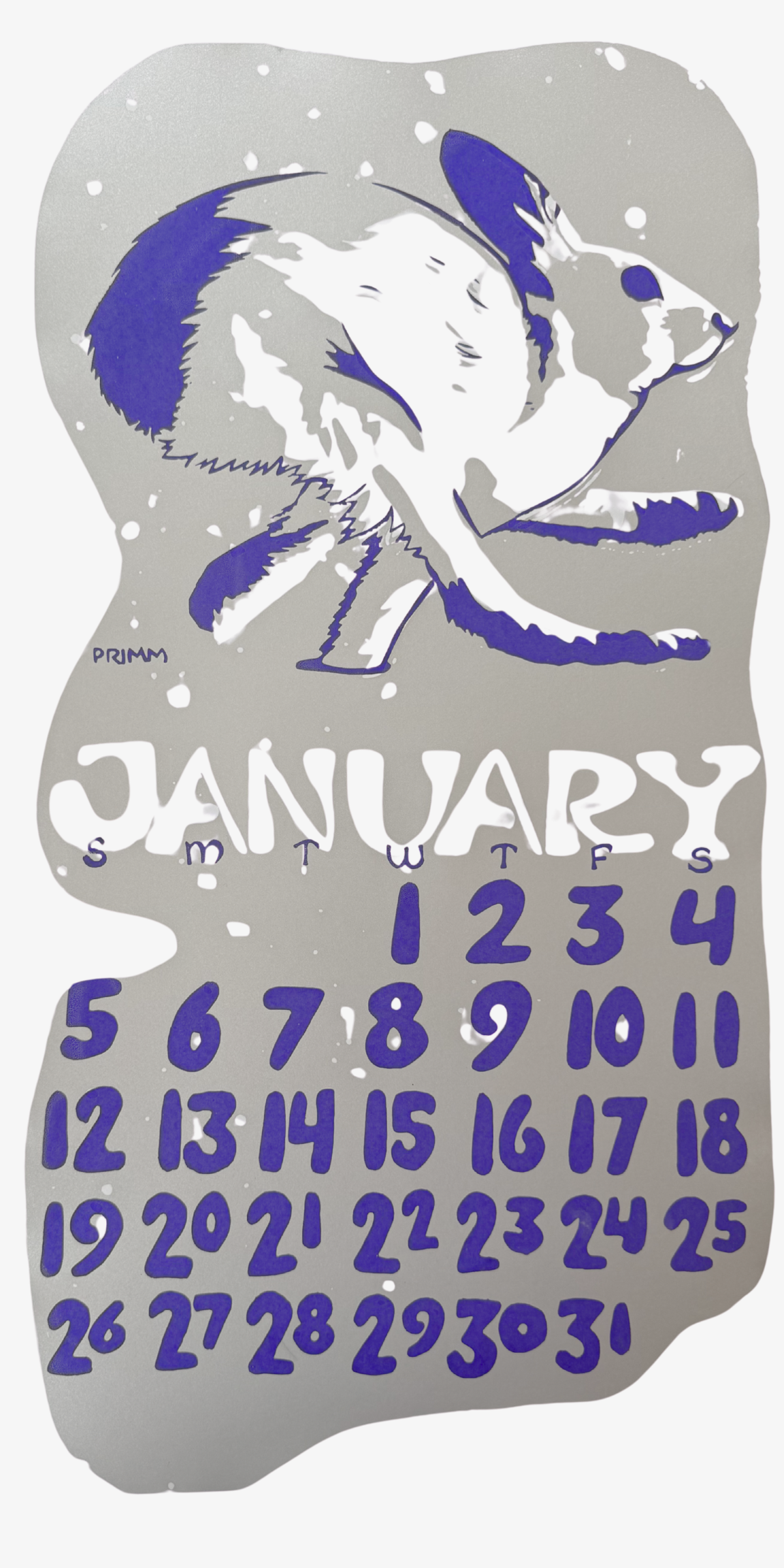 2020 Dolphin Studio Calendar Archive Print