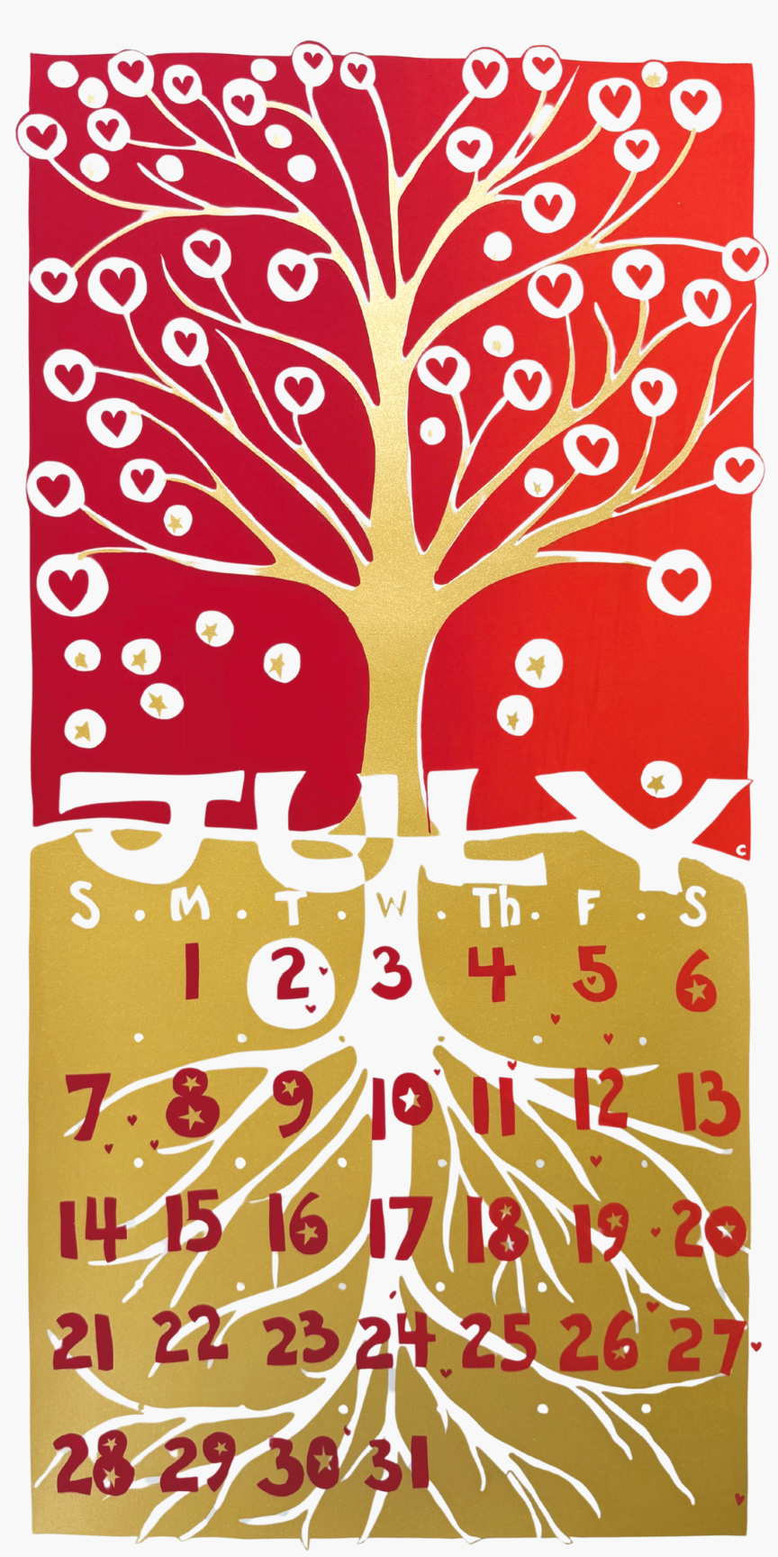 2019 Dolphin Studio Calendar Archive Print