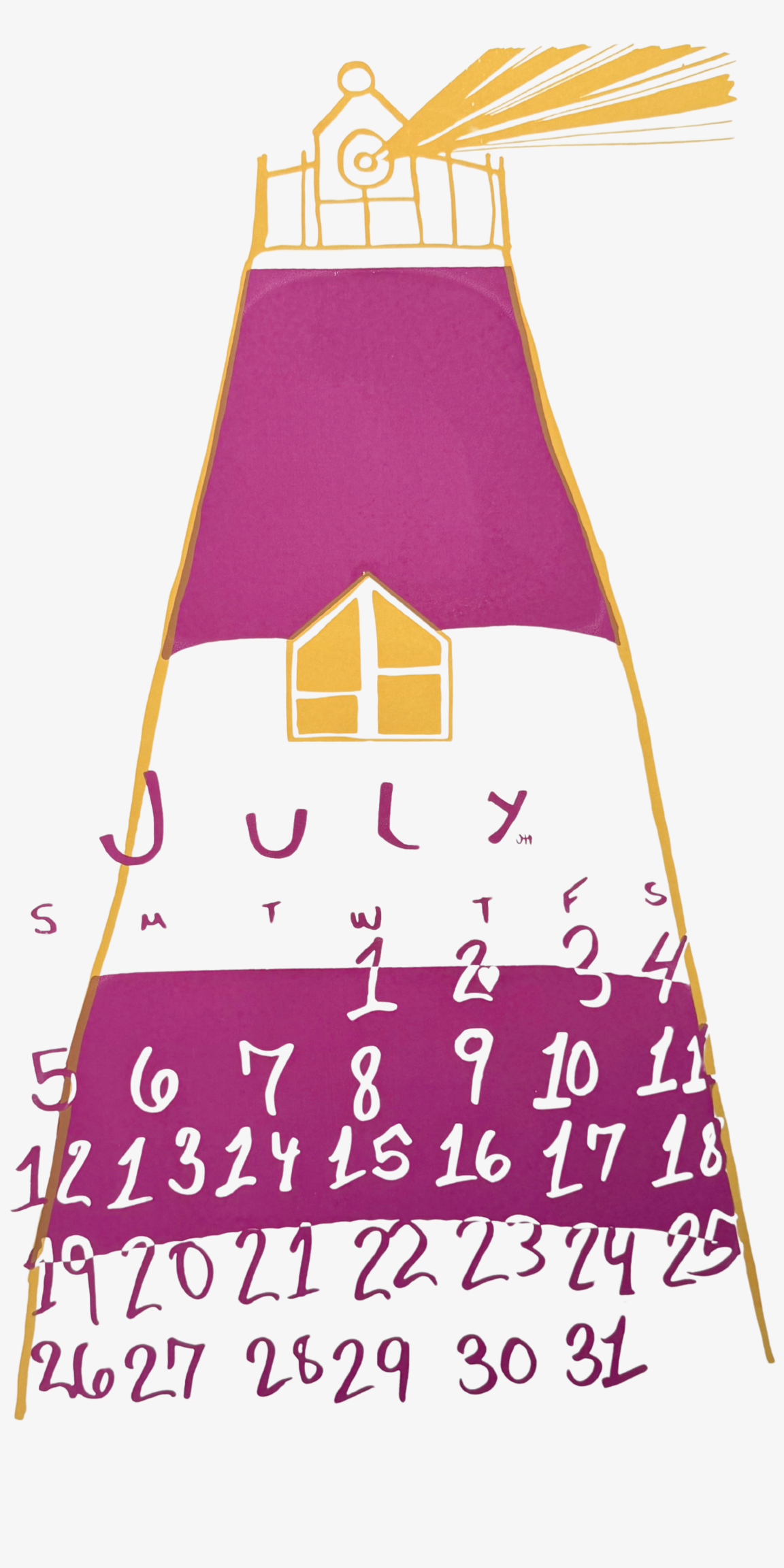 2020 Dolphin Studio Calendar Archive Print