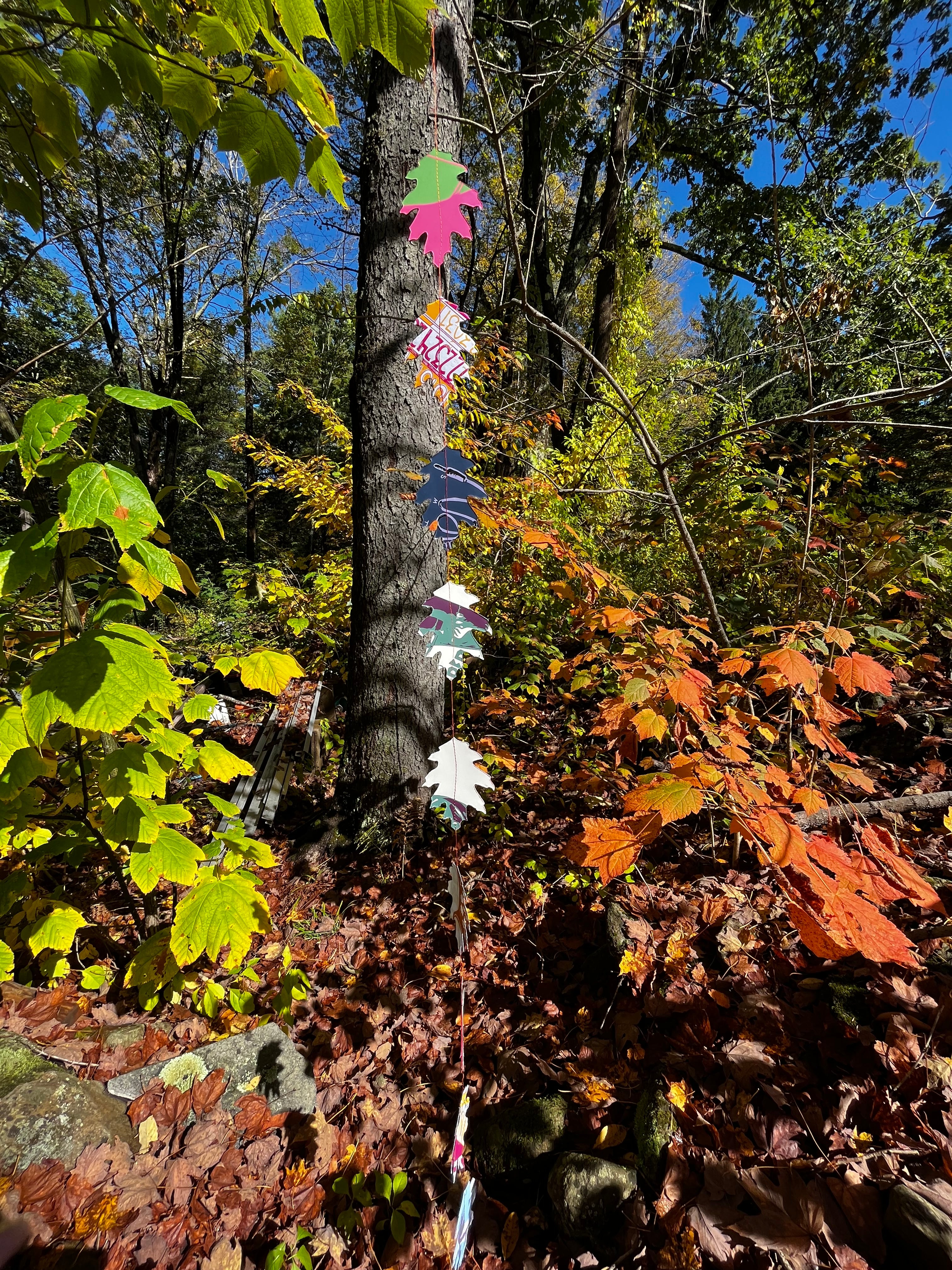 Paper Leaf Garland