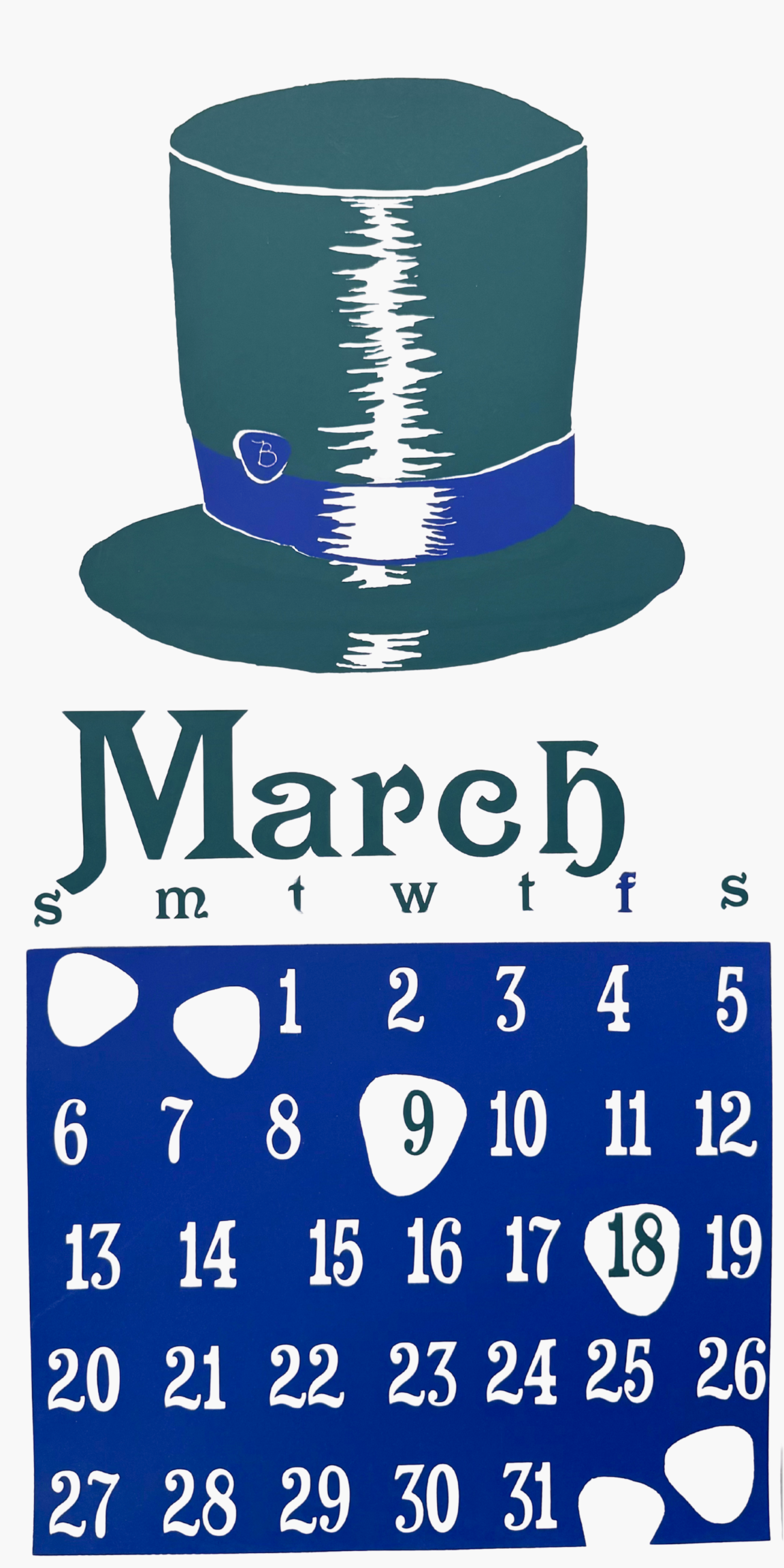 2011 Dolphin Studio Calendar Archive Print