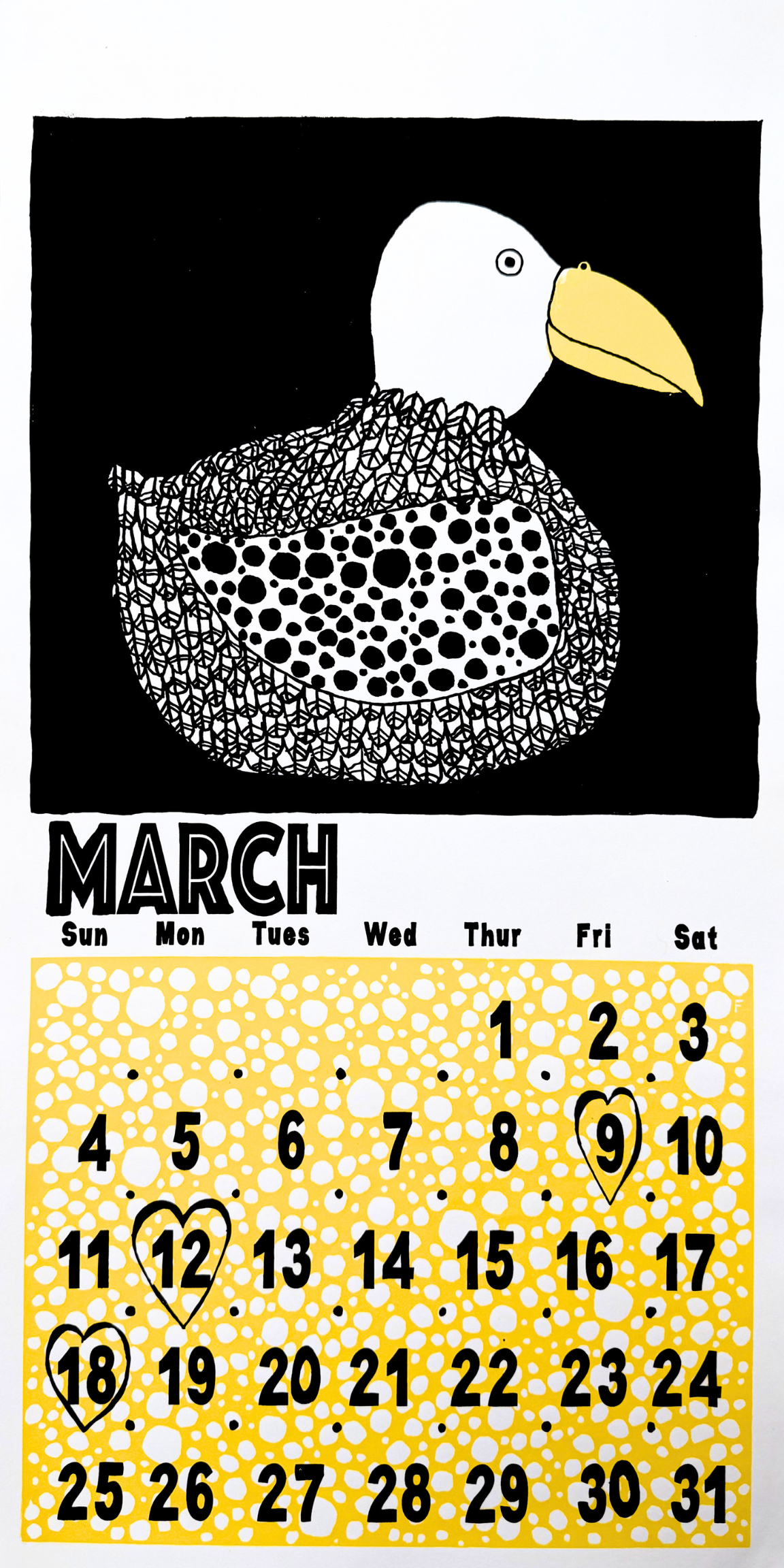 2018 Dolphin Studio Calendar Archive Print