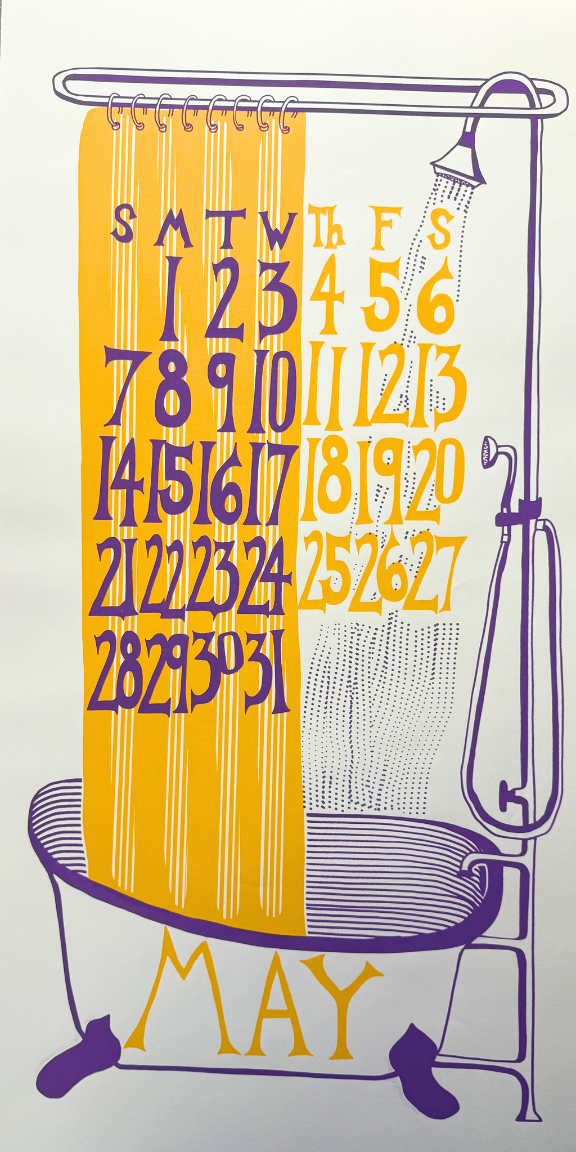 2023 Dolphin Studio Calendar Archive Print