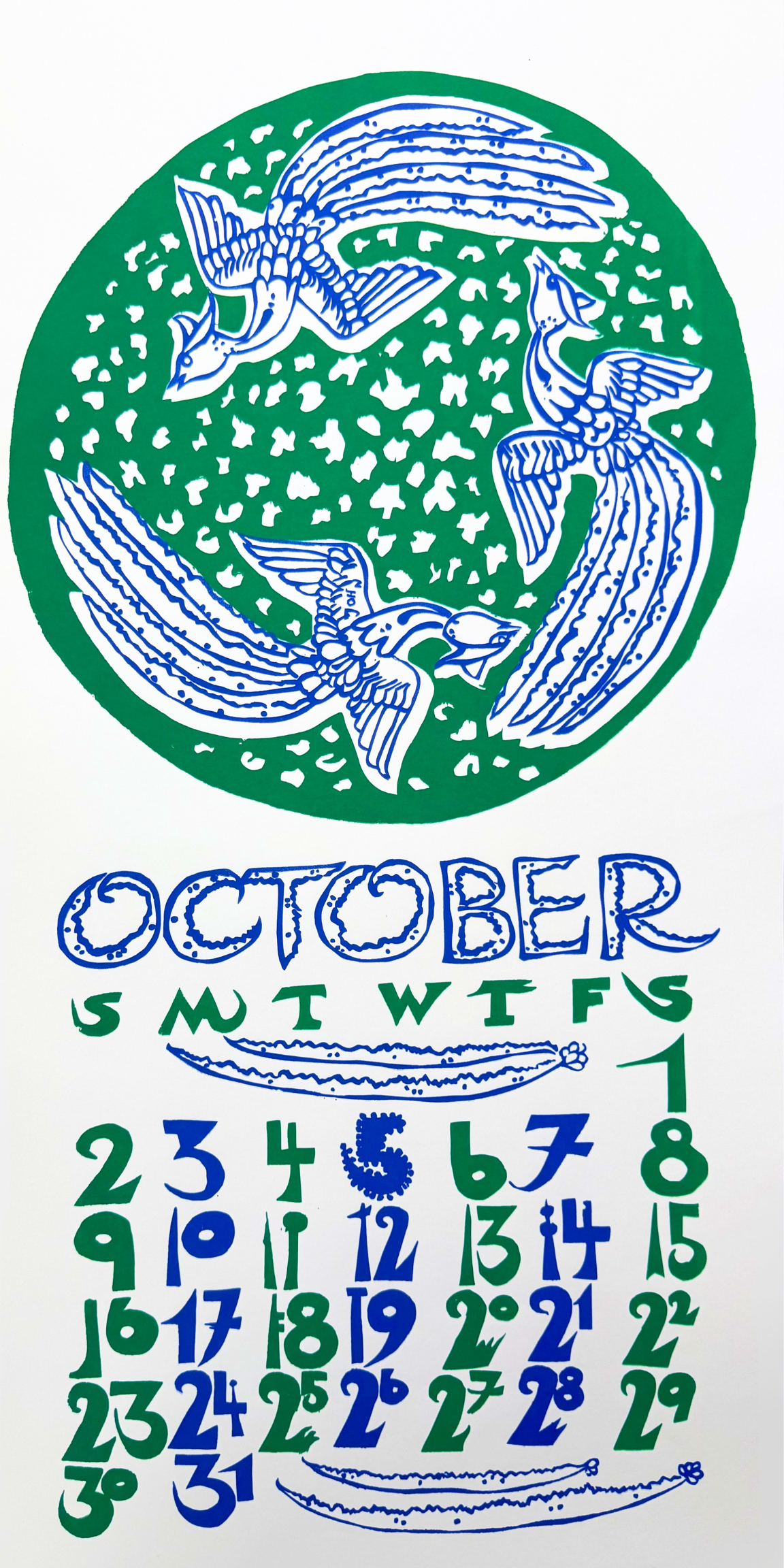 2011 Dolphin Studio Calendar Archive Print