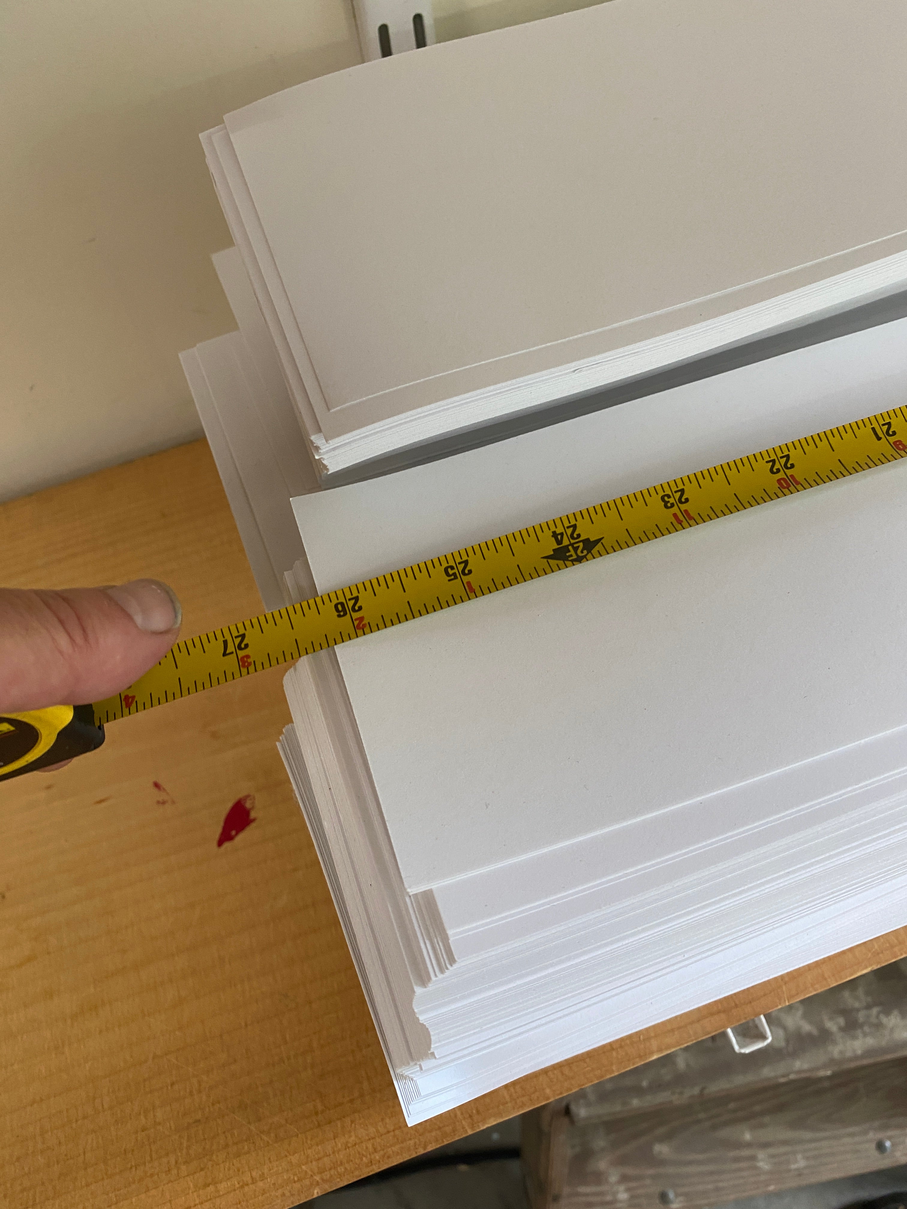 Calendar Paper Off - Cuts - The Dolphin Studio