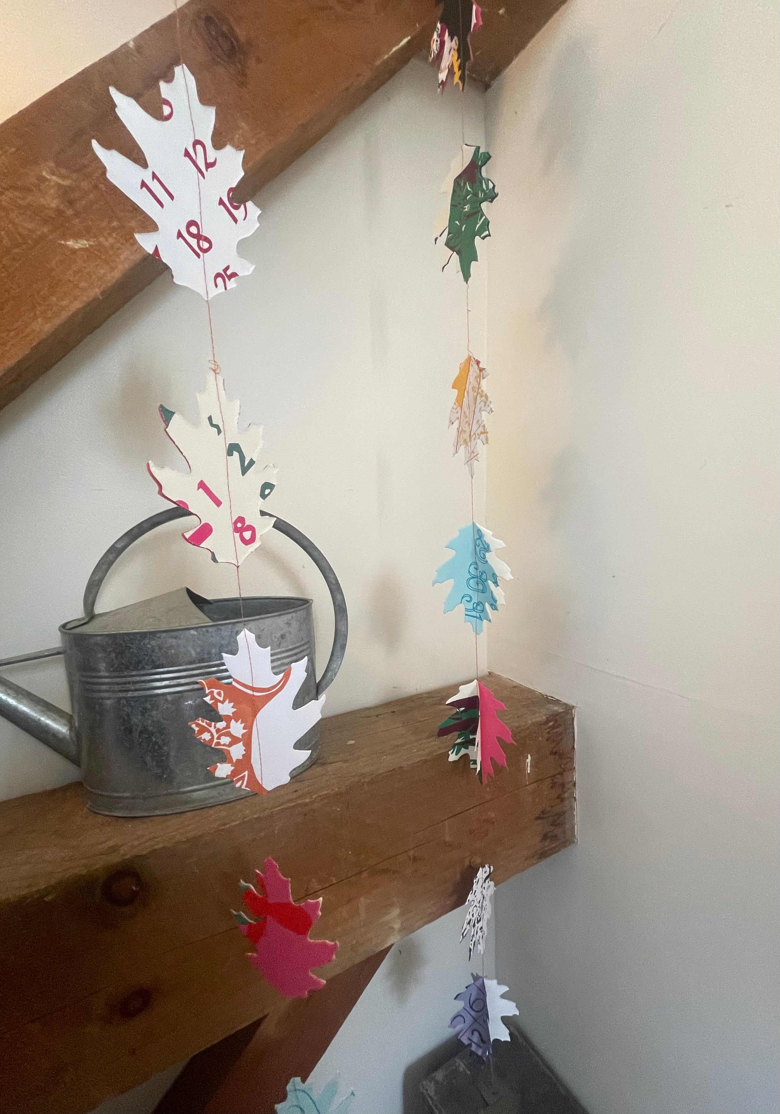 Paper Leaf Garland