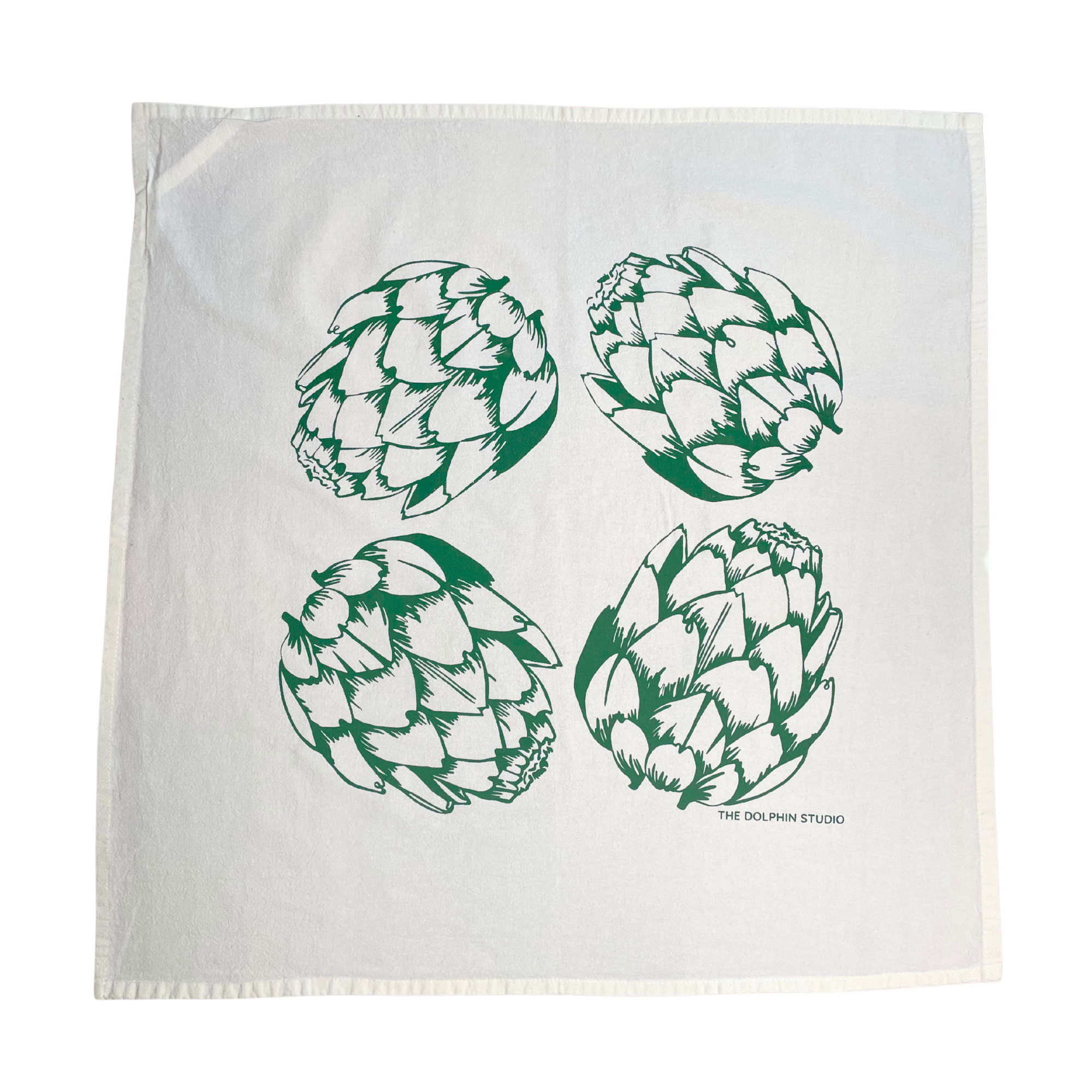 Tea Towel/Kitchen Towel/Dishcloth - Artichokes