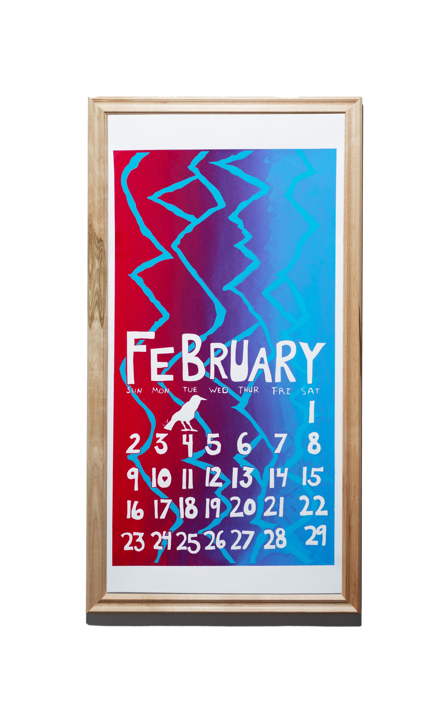 Calendar Frame (Just the Frame) Check Description for a Link to our Frame Company