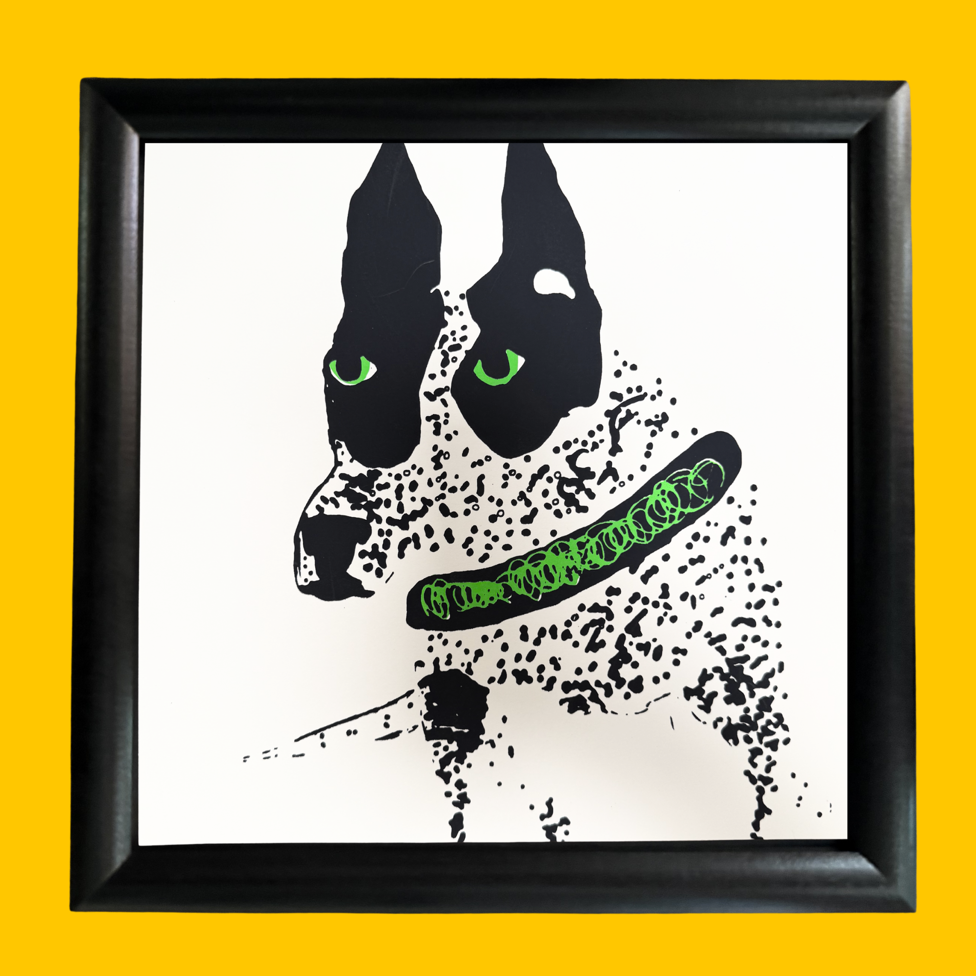 ONE OF A KIND - Framed Print - Spotted Dog