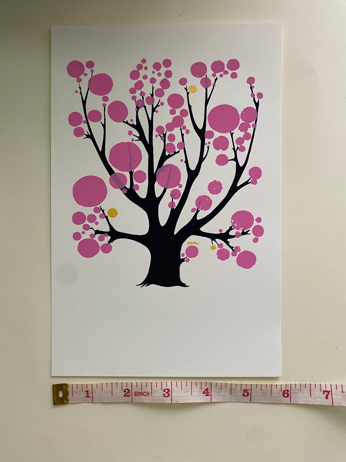 BUBBLE TREE - PRINT 5.75" x 8.75"