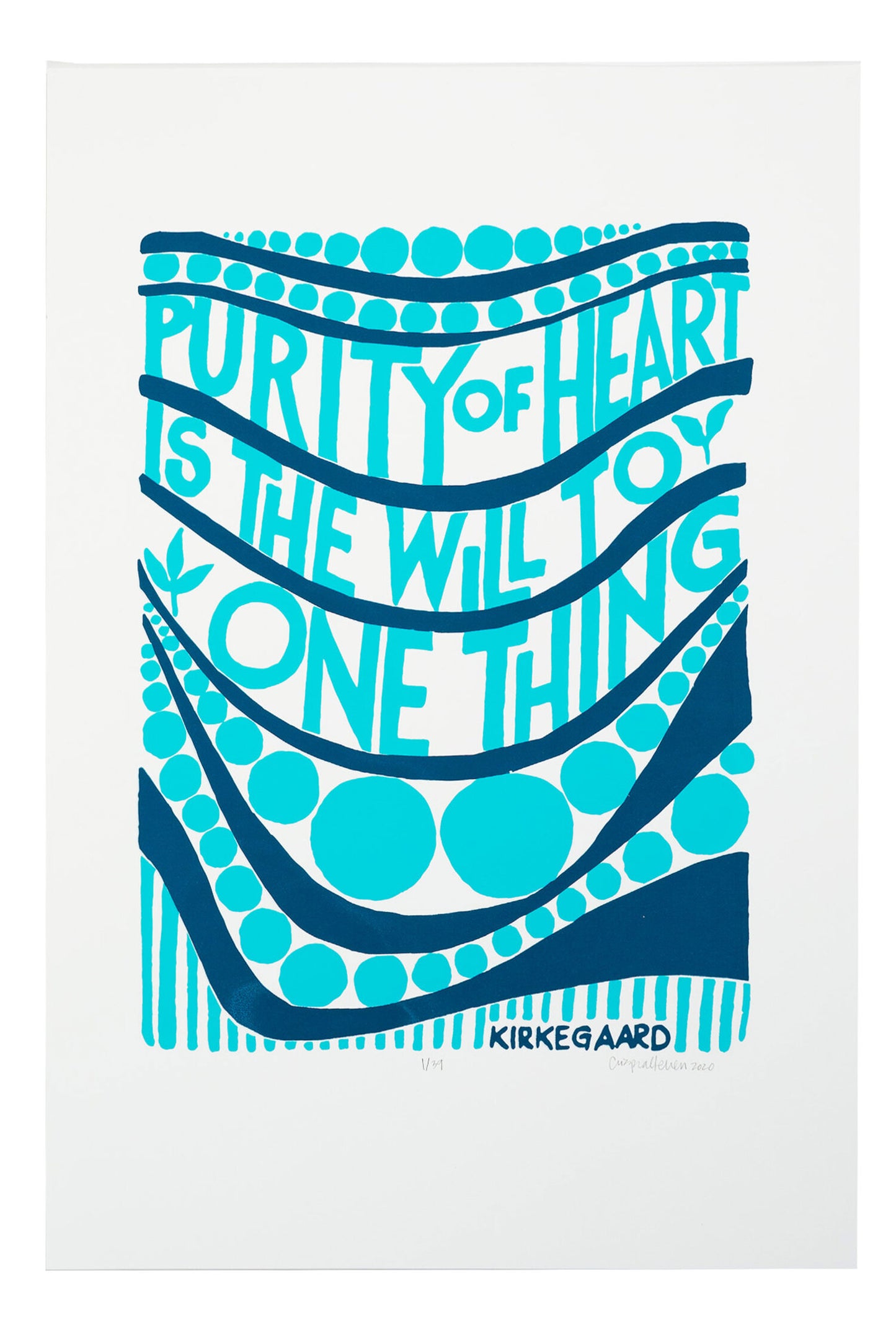 Purity of Heart - John ffrench Artwork Print 13” x 19”