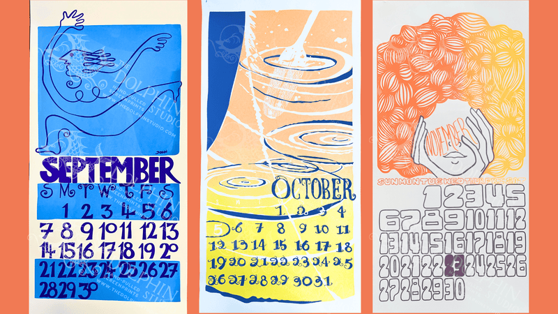 October 2025 Screensavers - The Dolphin Studio