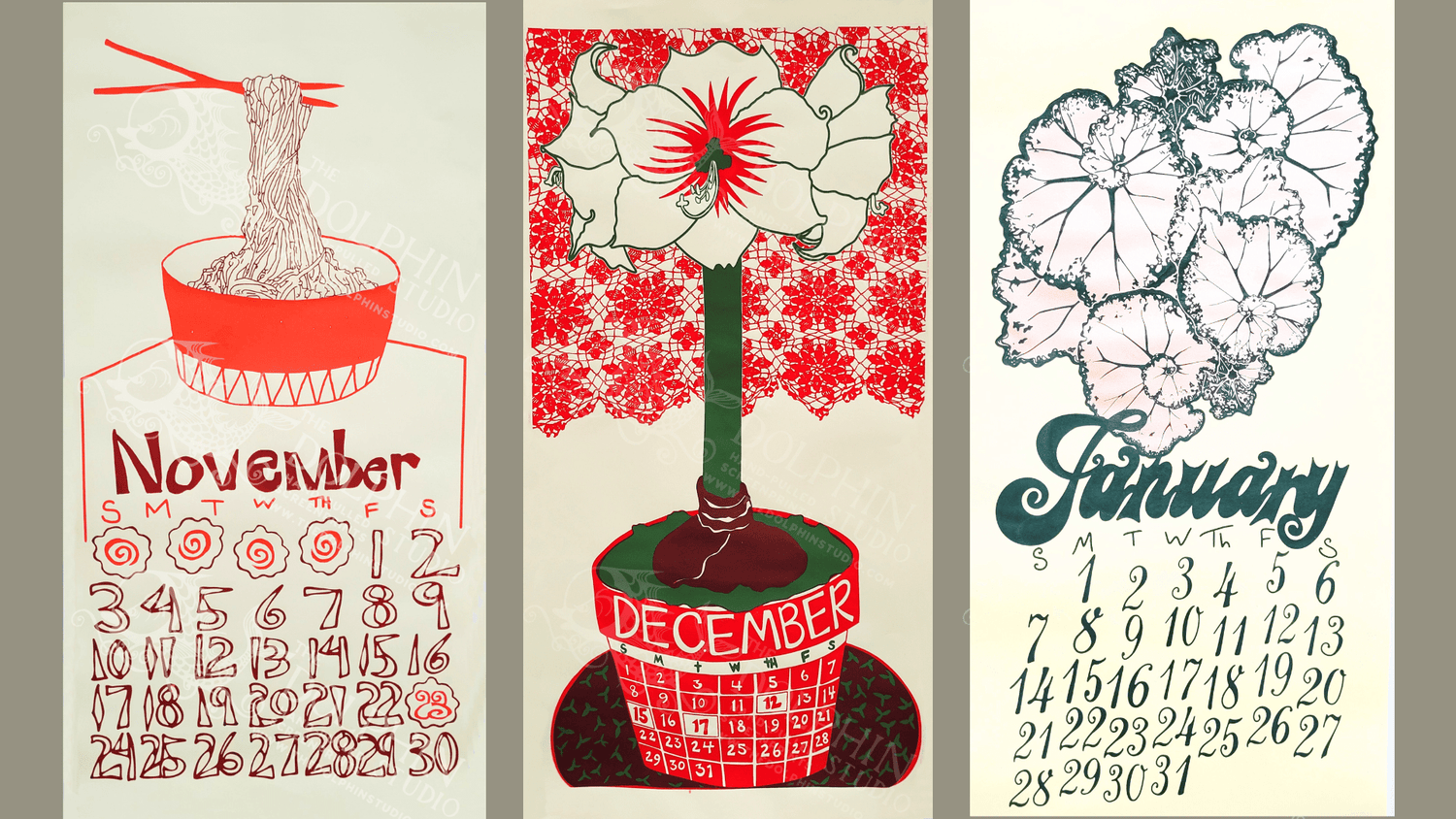 December 2024 Screensavers - The Dolphin Studio