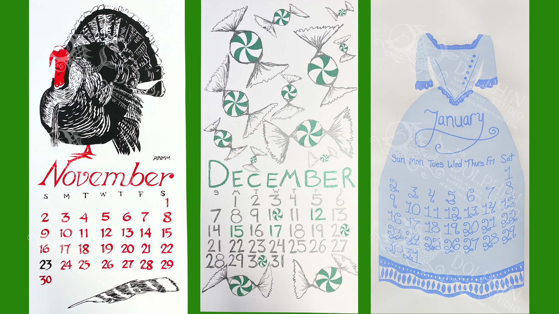 December 2025 Screensavers