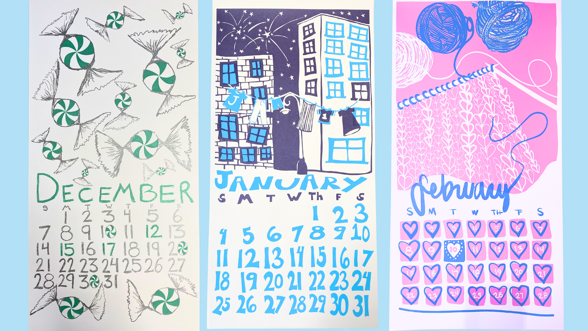 February 2026 Screensavers