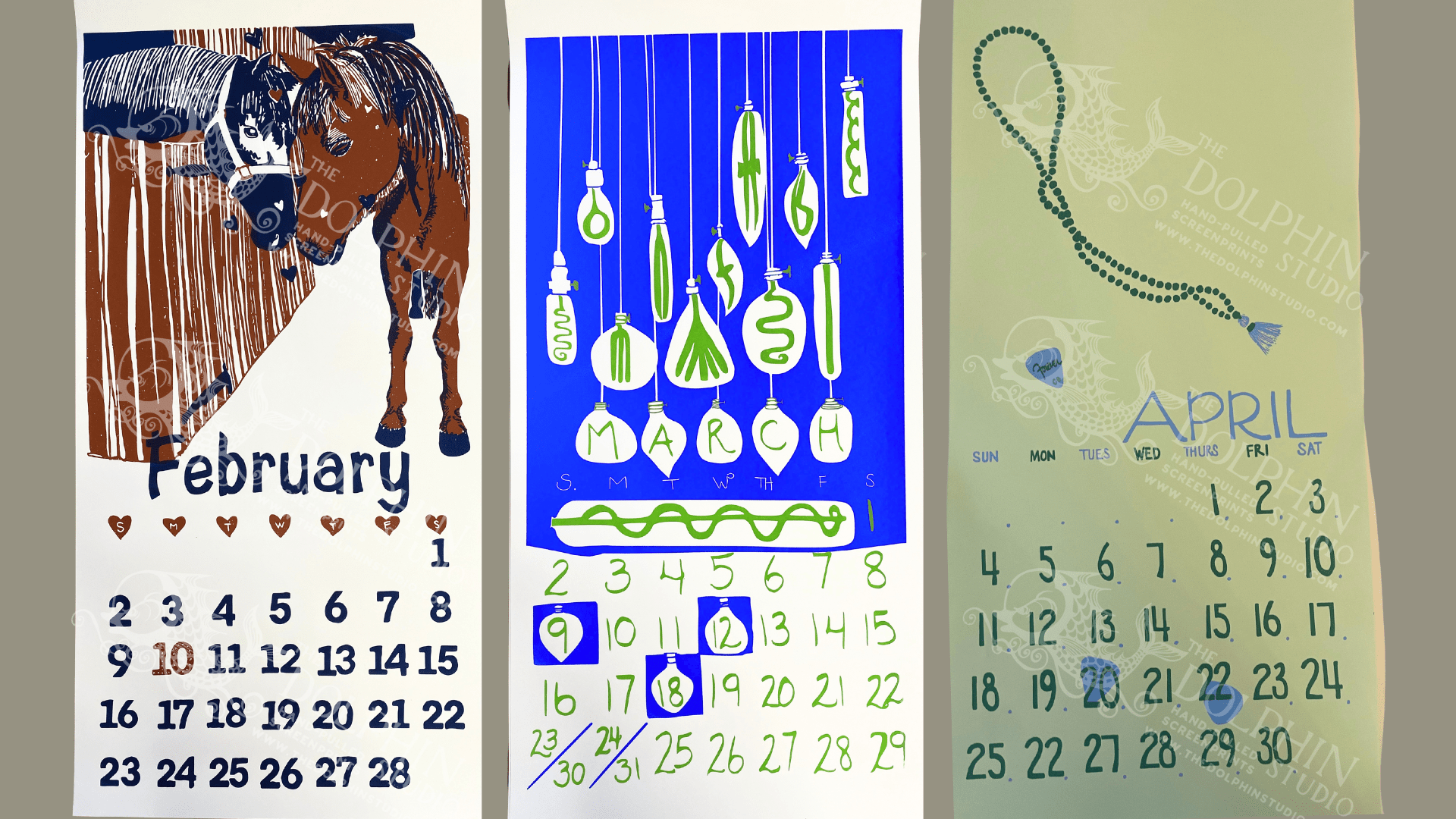 March 2025 Screensavers - FREE DOWNLOAD - The Dolphin Studio