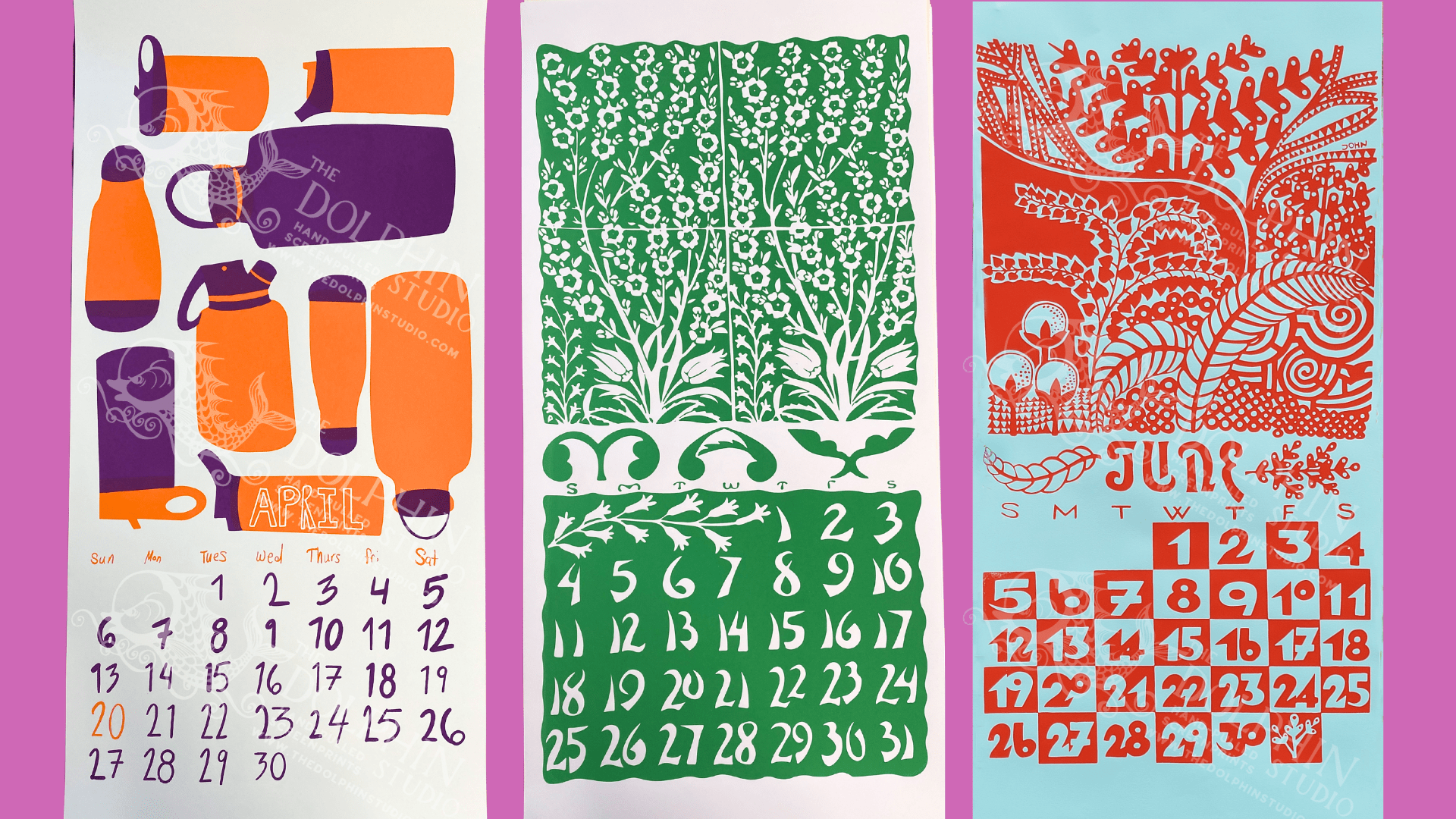 May 2025 Screensavers - The Dolphin Studio