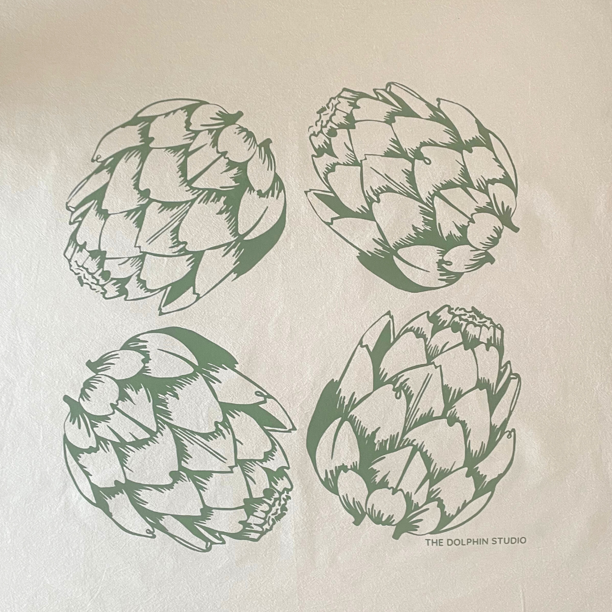 Artichoke Flour Sack Kitchen Towel (Single)