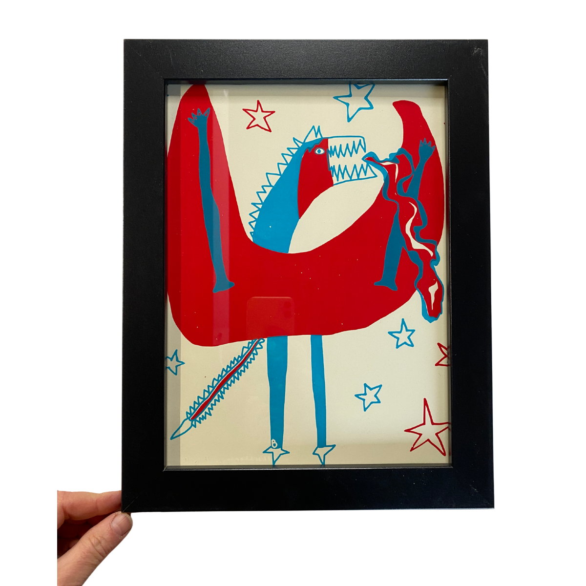 SALE - Framed Print - Dragon